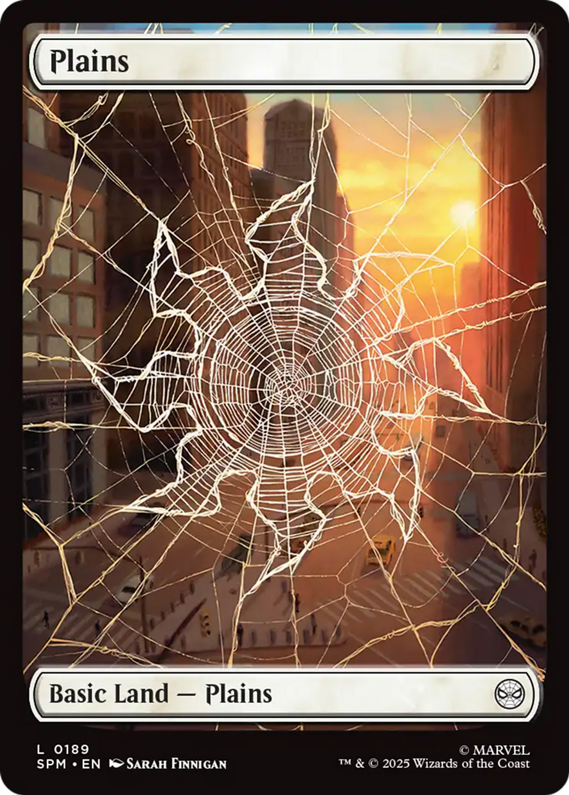 Plains — Marvel's Spider-Man — Magic: The Gathering