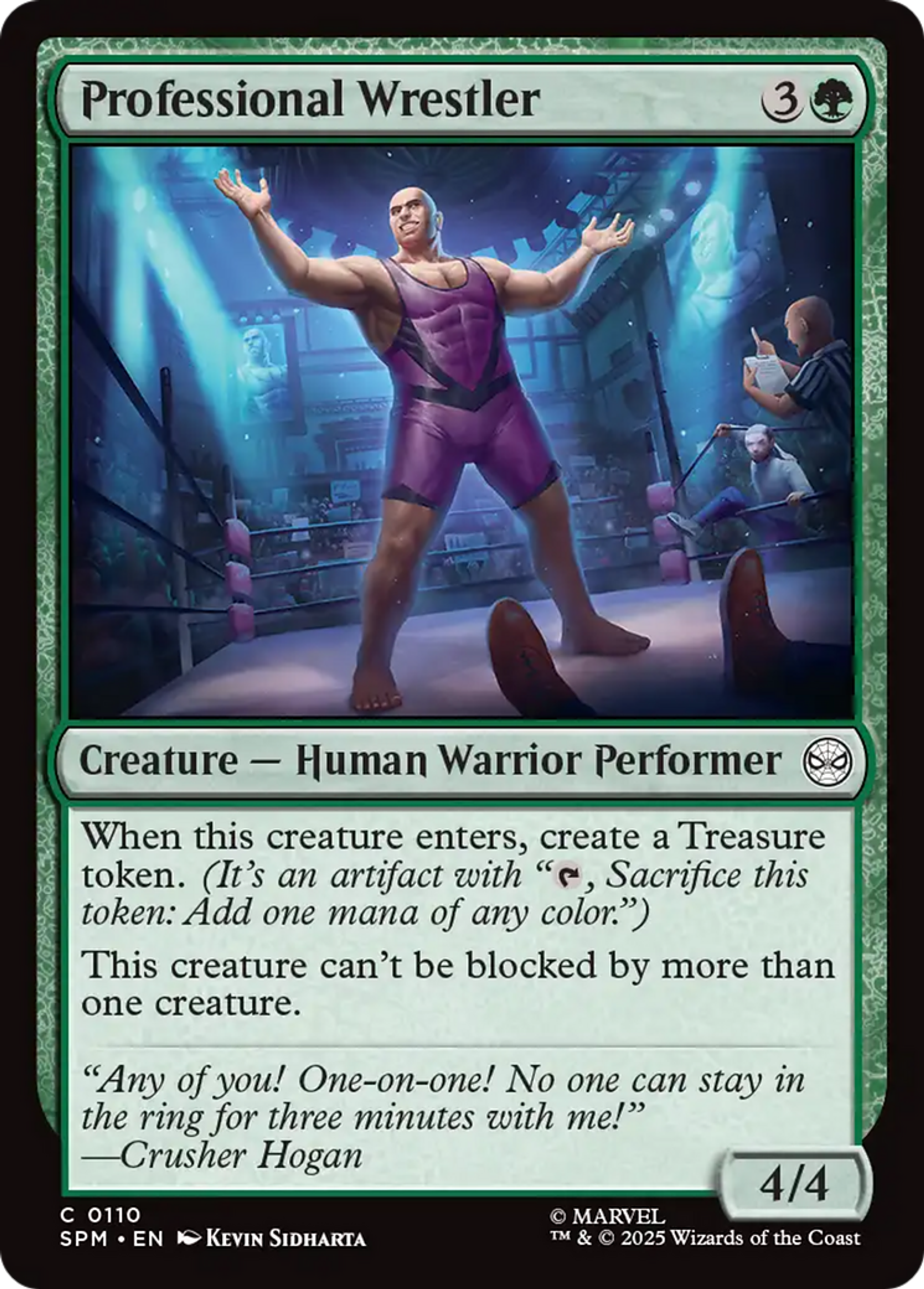 Lutteur professionnel — Marvel's Spider-Man — Magic: The Gathering