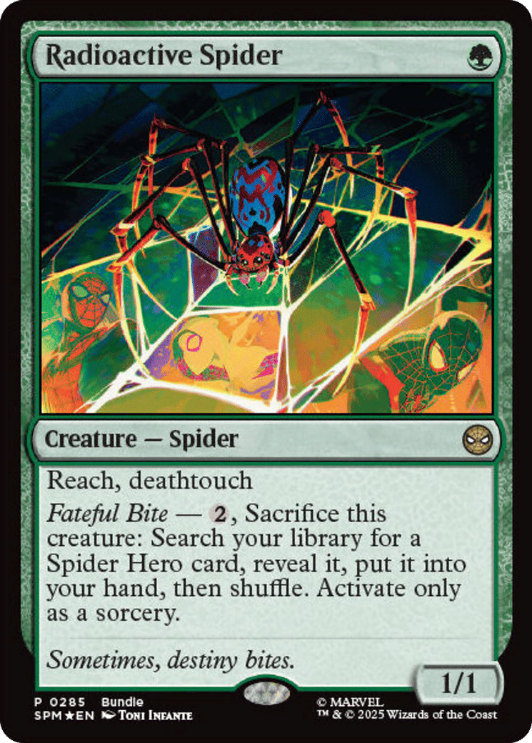 Radioactive Spider — Marvel's Spider-Man — Magic: The Gathering