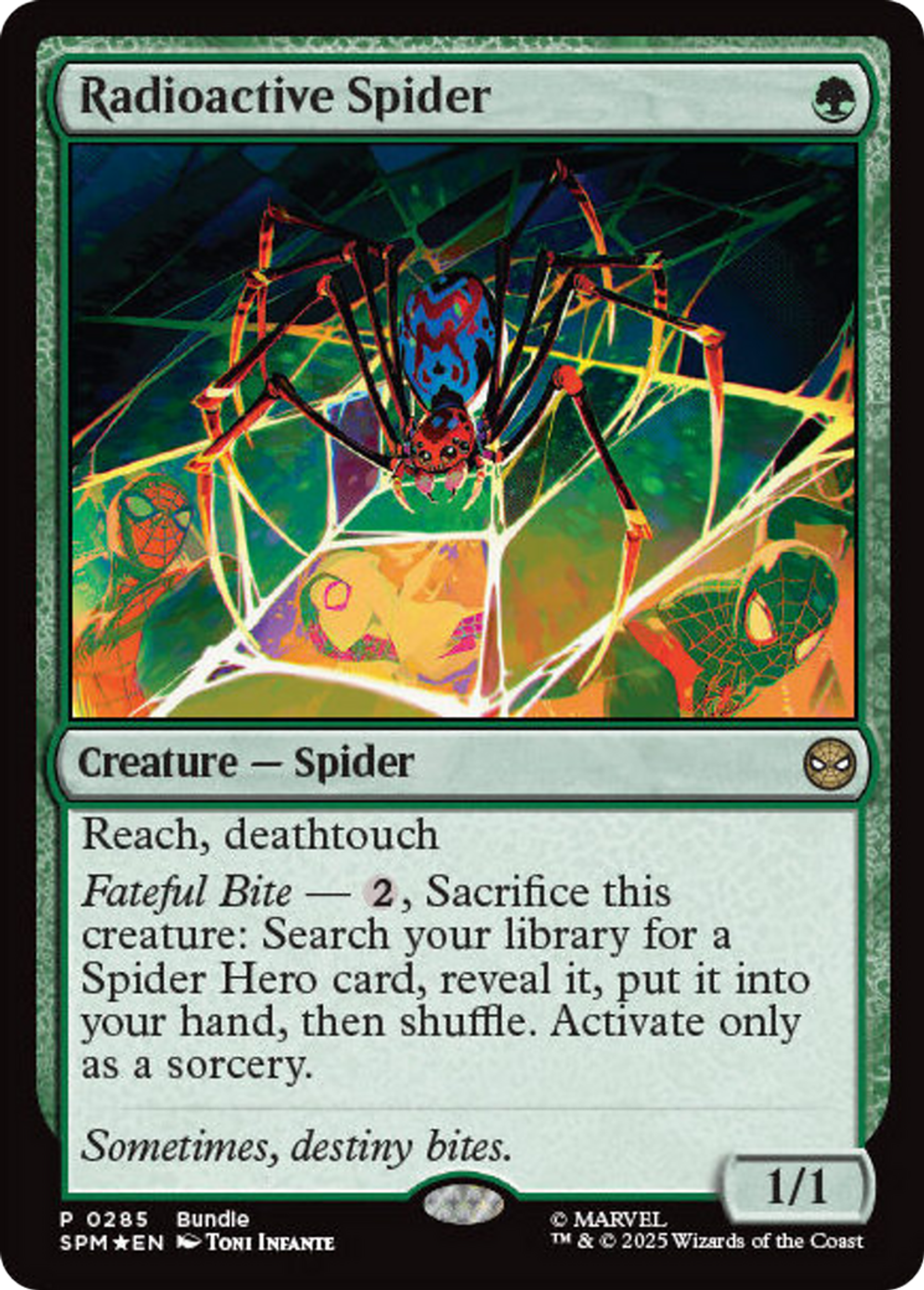 Radioactive Spider — Marvel's Spider-Man — Magic: The Gathering