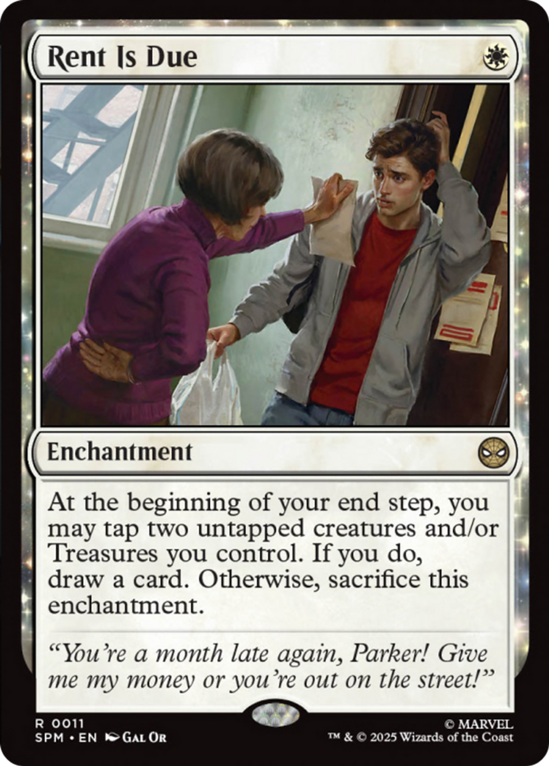 Loyer à payer — Marvel's Spider-Man — Magic: The Gathering