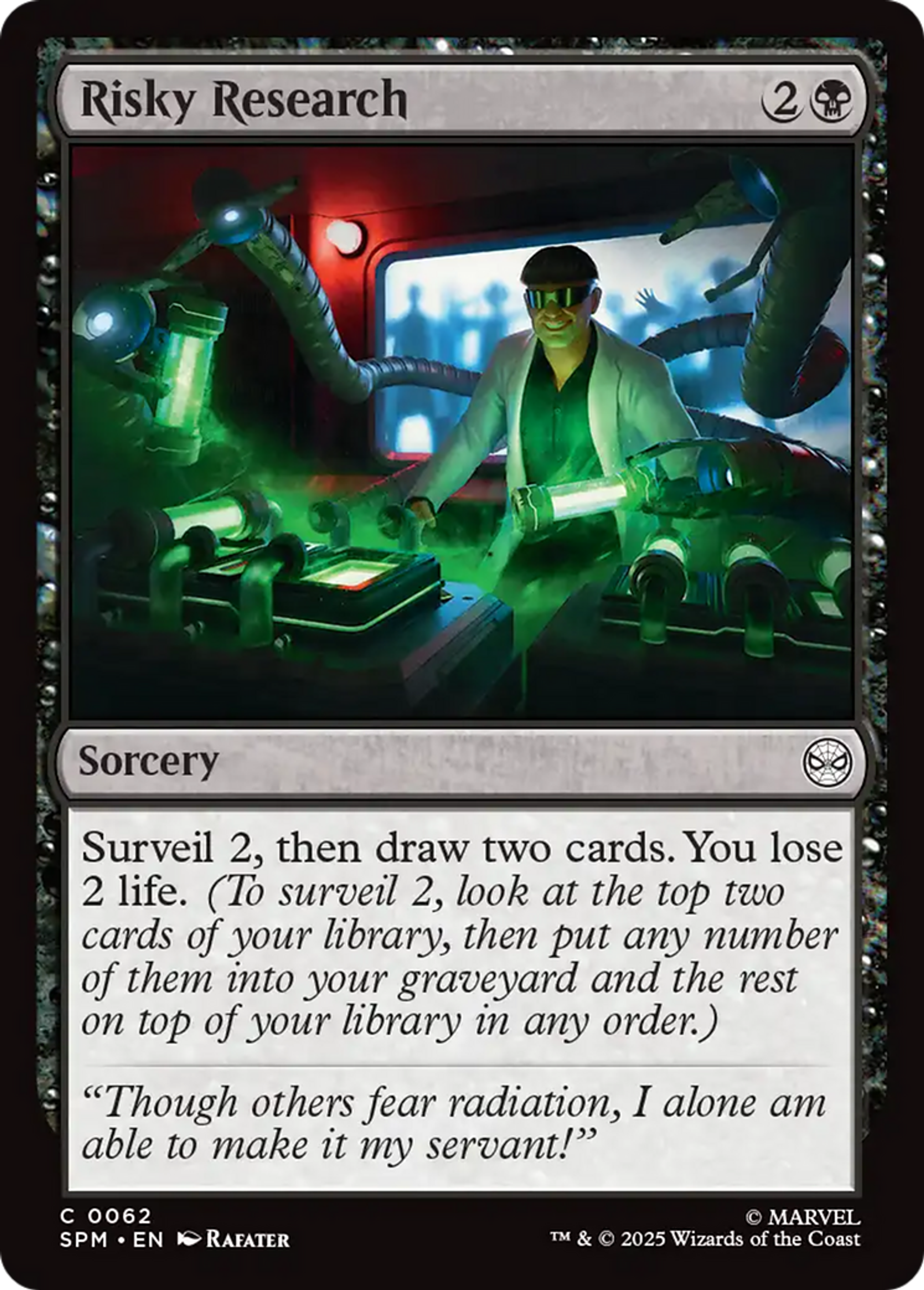 Recherches risquées — Marvel's Spider-Man — Magic: The Gathering