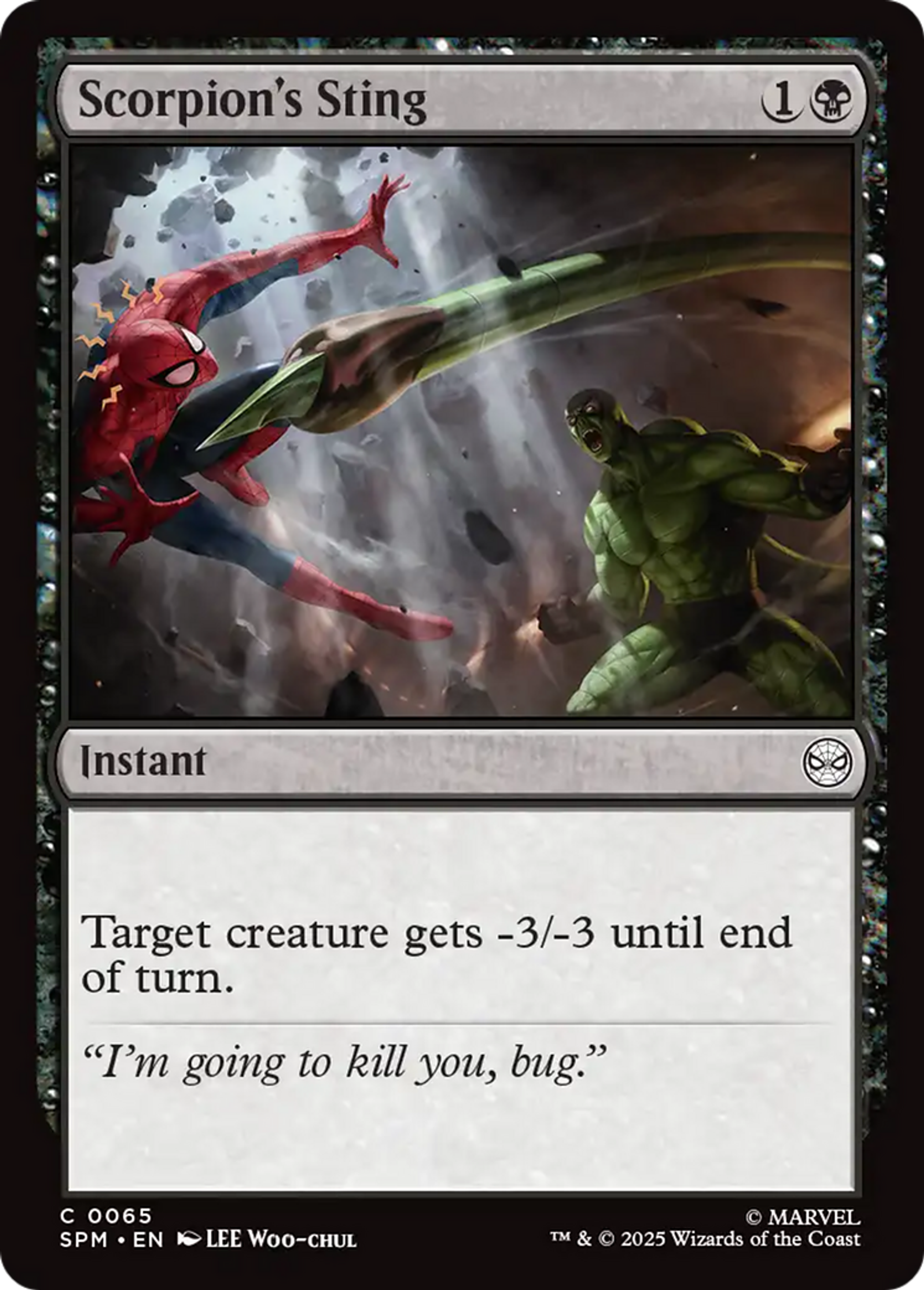 Aiguillon du Scorpion — Marvel's Spider-Man — Magic: The Gathering