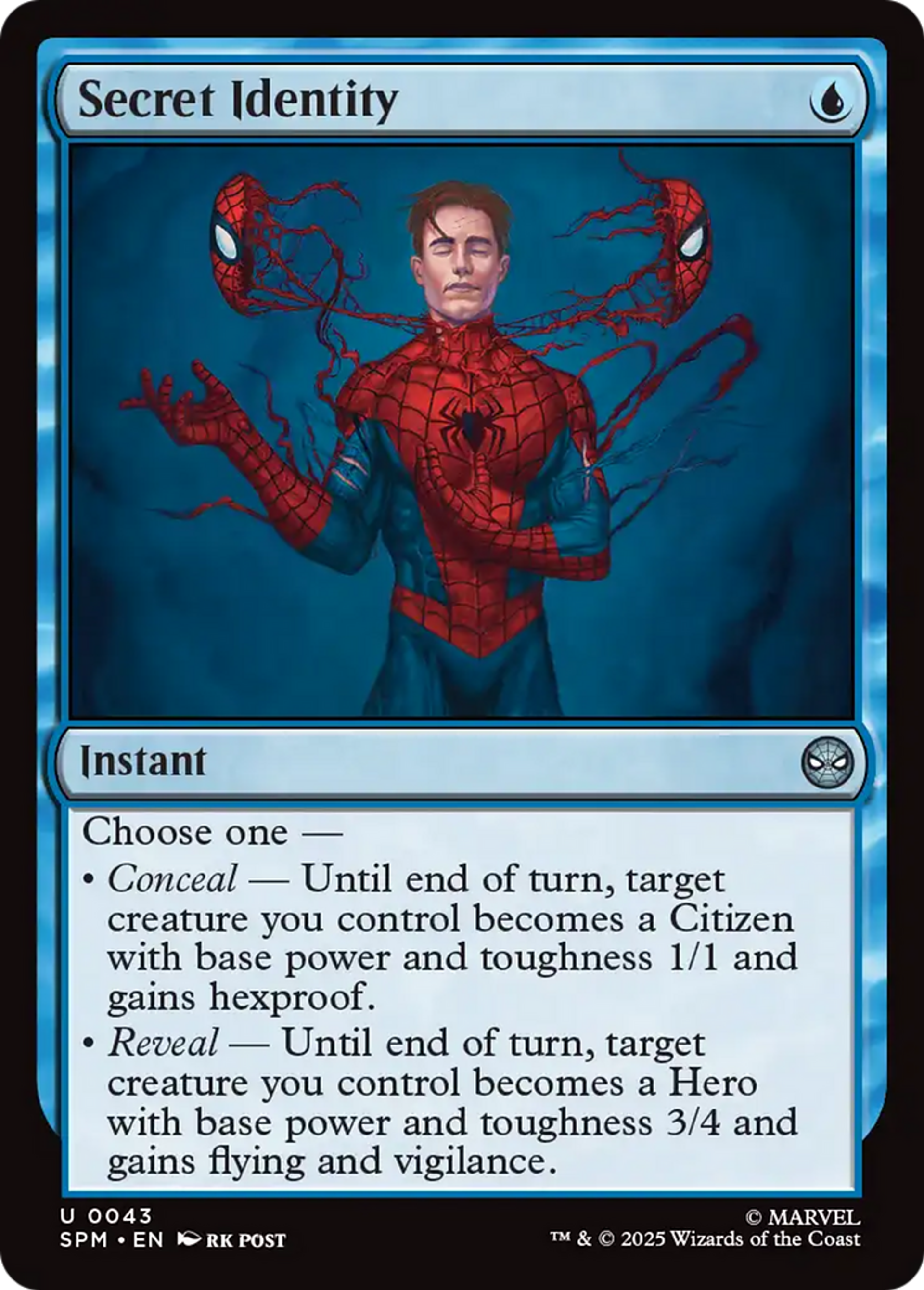 Secret Identity — Marvel's Spider-Man — Magic: The Gathering