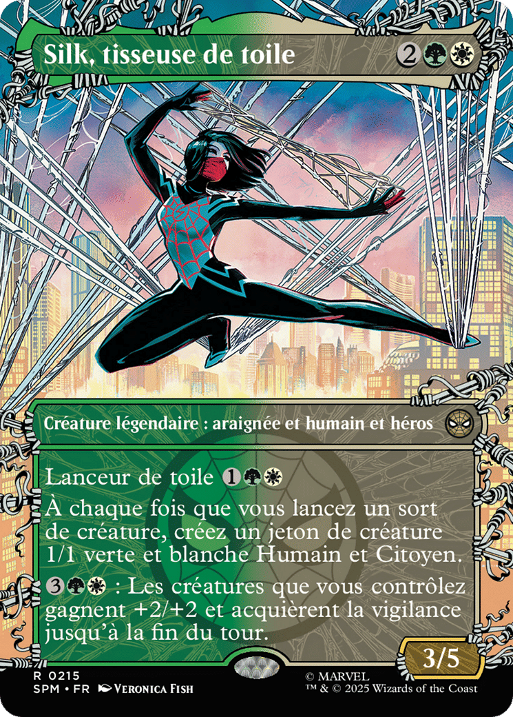 Silk, tisseuse de toile — Marvel's Spider-Man — Magic: The Gathering