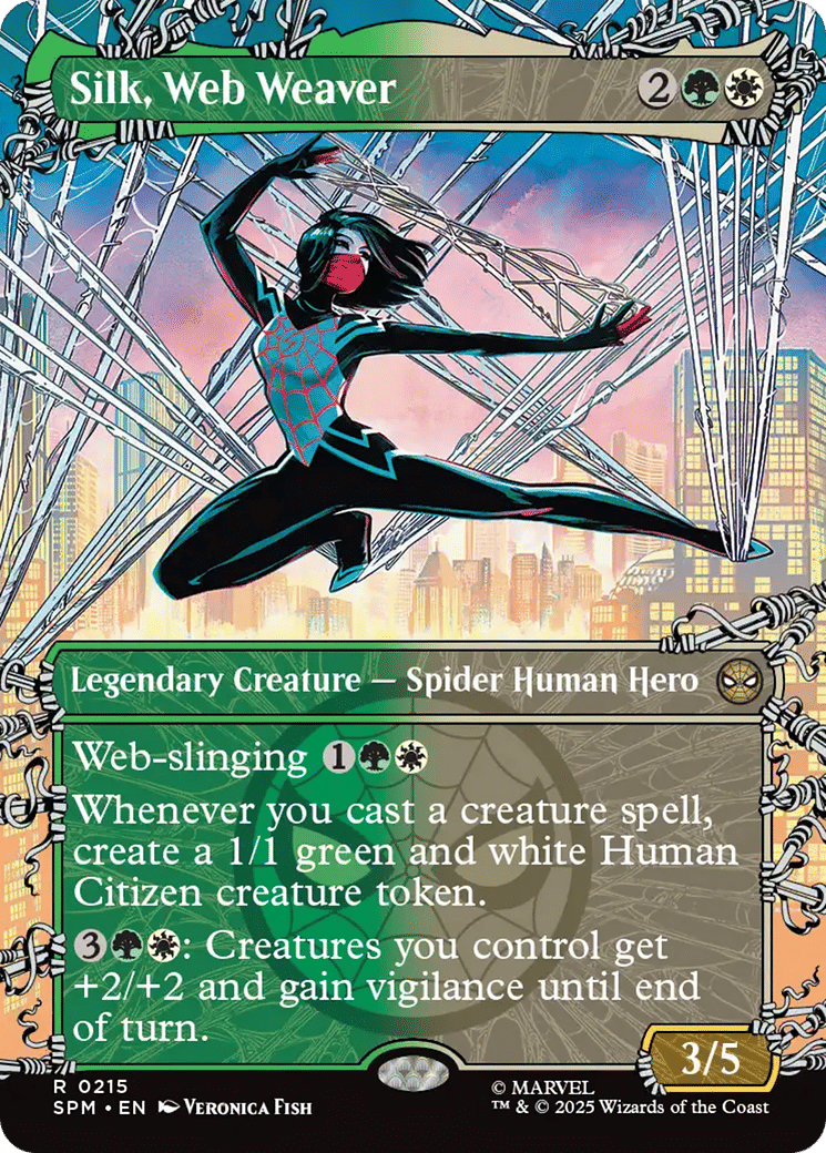 Silk, Web Weaver — Marvel's Spider-Man — Magic: The Gathering