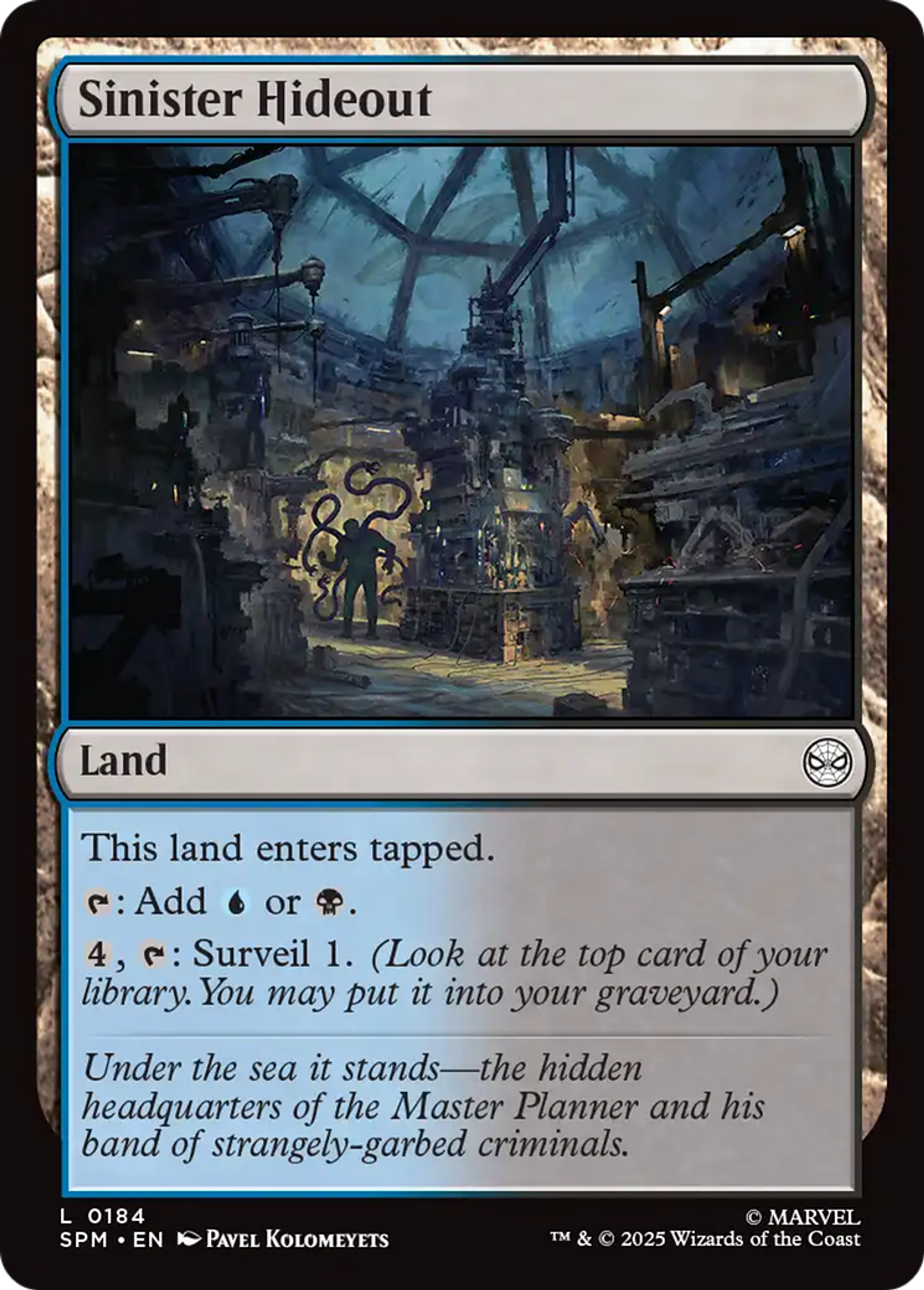 Planque sinistre — Marvel's Spider-Man — Magic: The Gathering