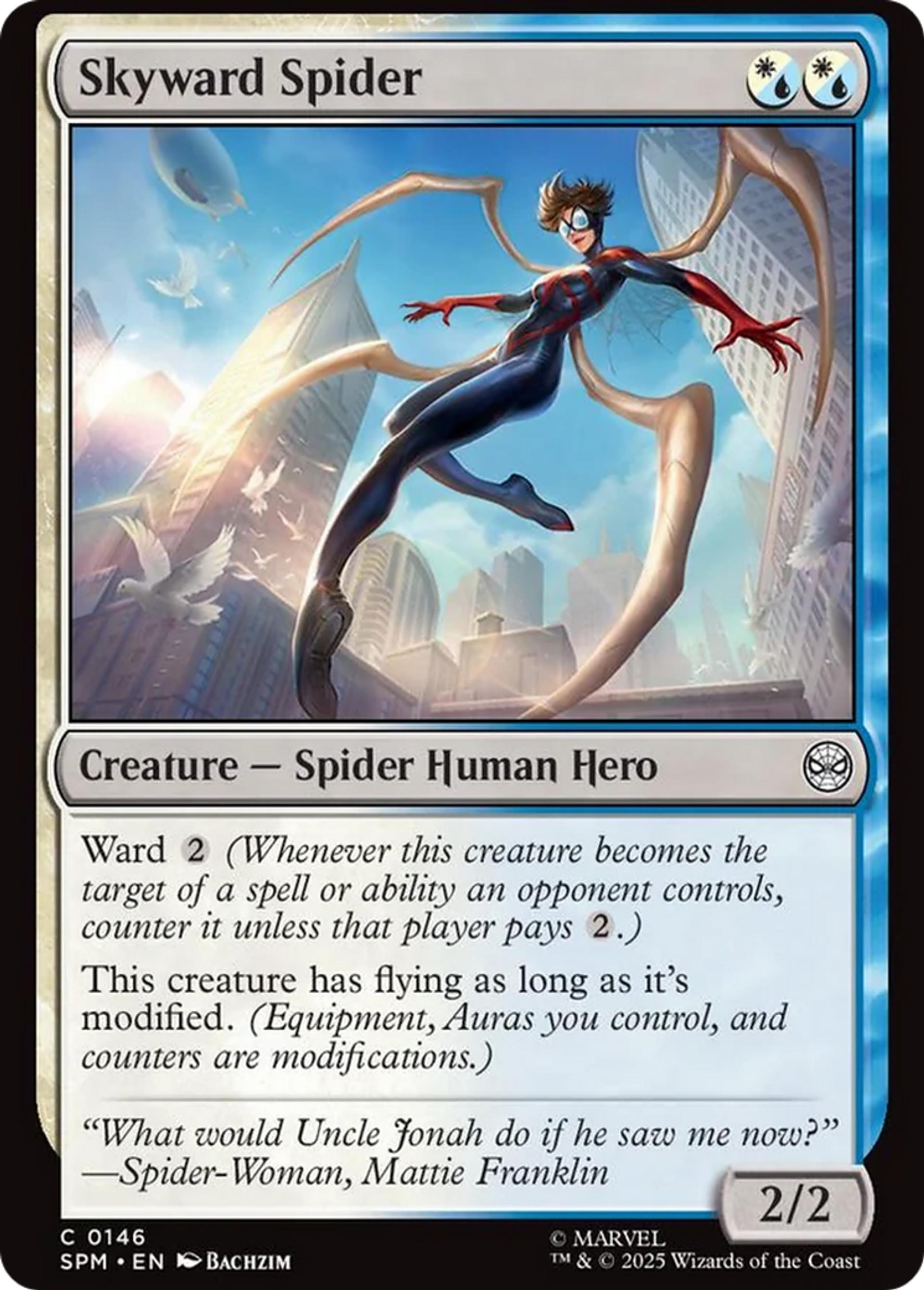 Araignée vers le ciel — Marvel's Spider-Man — Magic: The Gathering