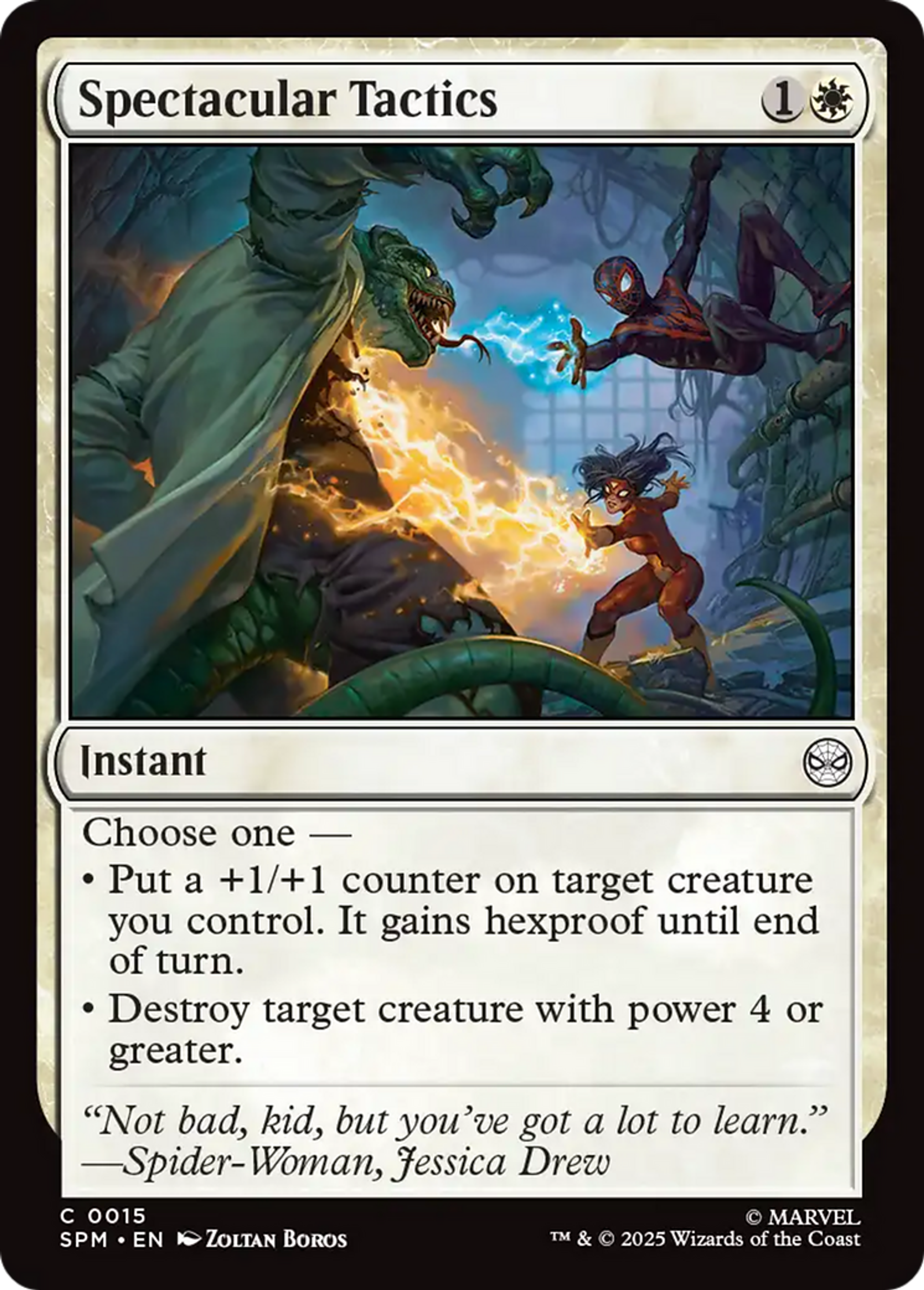 Tactiques spectaculaires — Marvel's Spider-Man — Magic: The Gathering