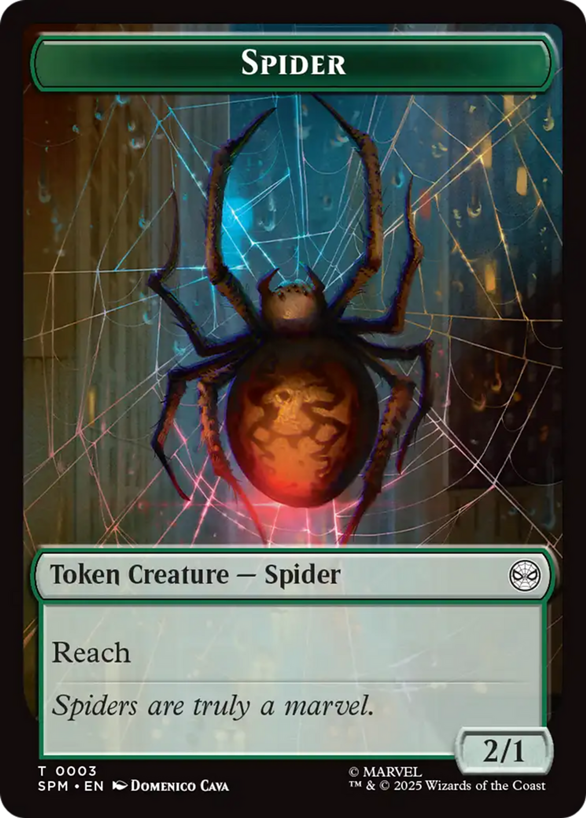 Spider — Marvel's Spider-Man — Magic: The Gathering