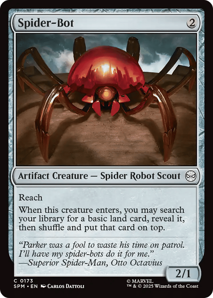 Spider-Bot — Marvel's Spider-Man — Magic: The Gathering