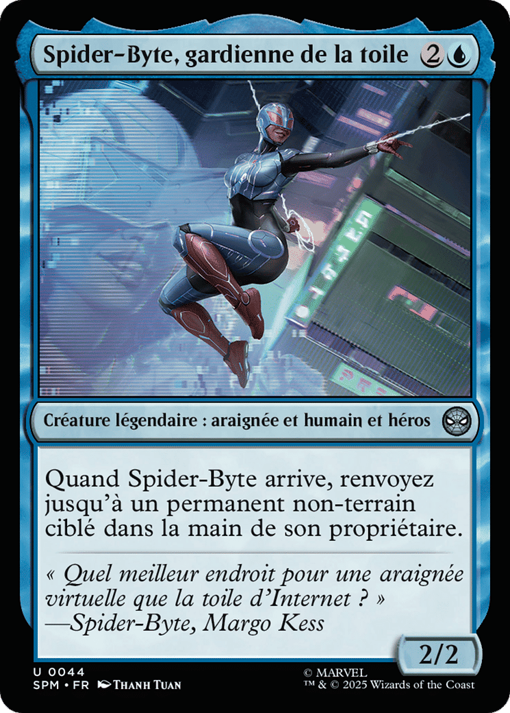 Spider-Byte, gardienne de la toile — Marvel's Spider-Man — Magic: The Gathering