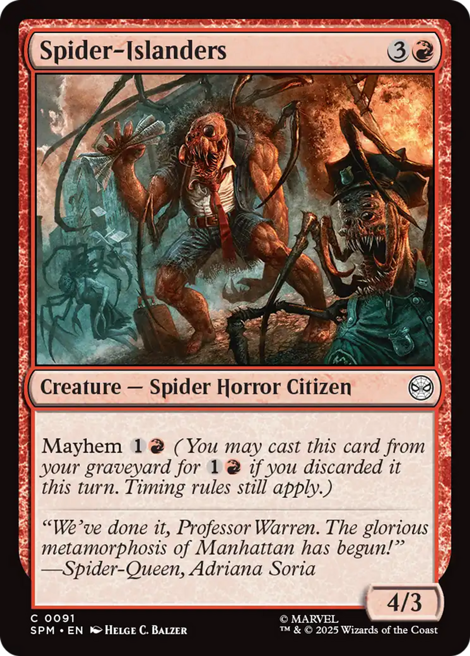 Habitants de Spider Island — Marvel's Spider-Man — Magic: The Gathering
