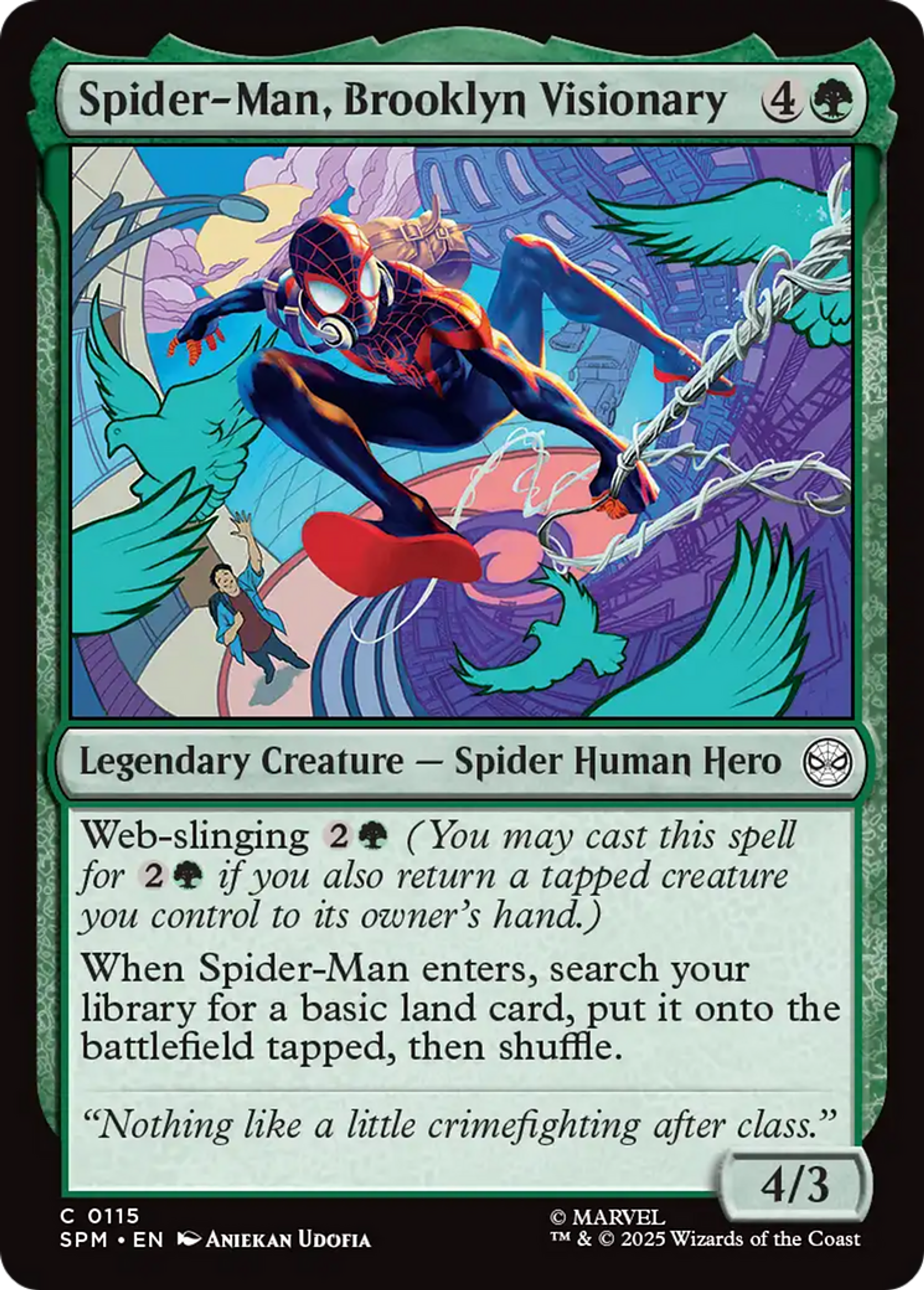 Spider-Man, visionnaire de Brooklyn — Marvel's Spider-Man — Magic: The Gathering