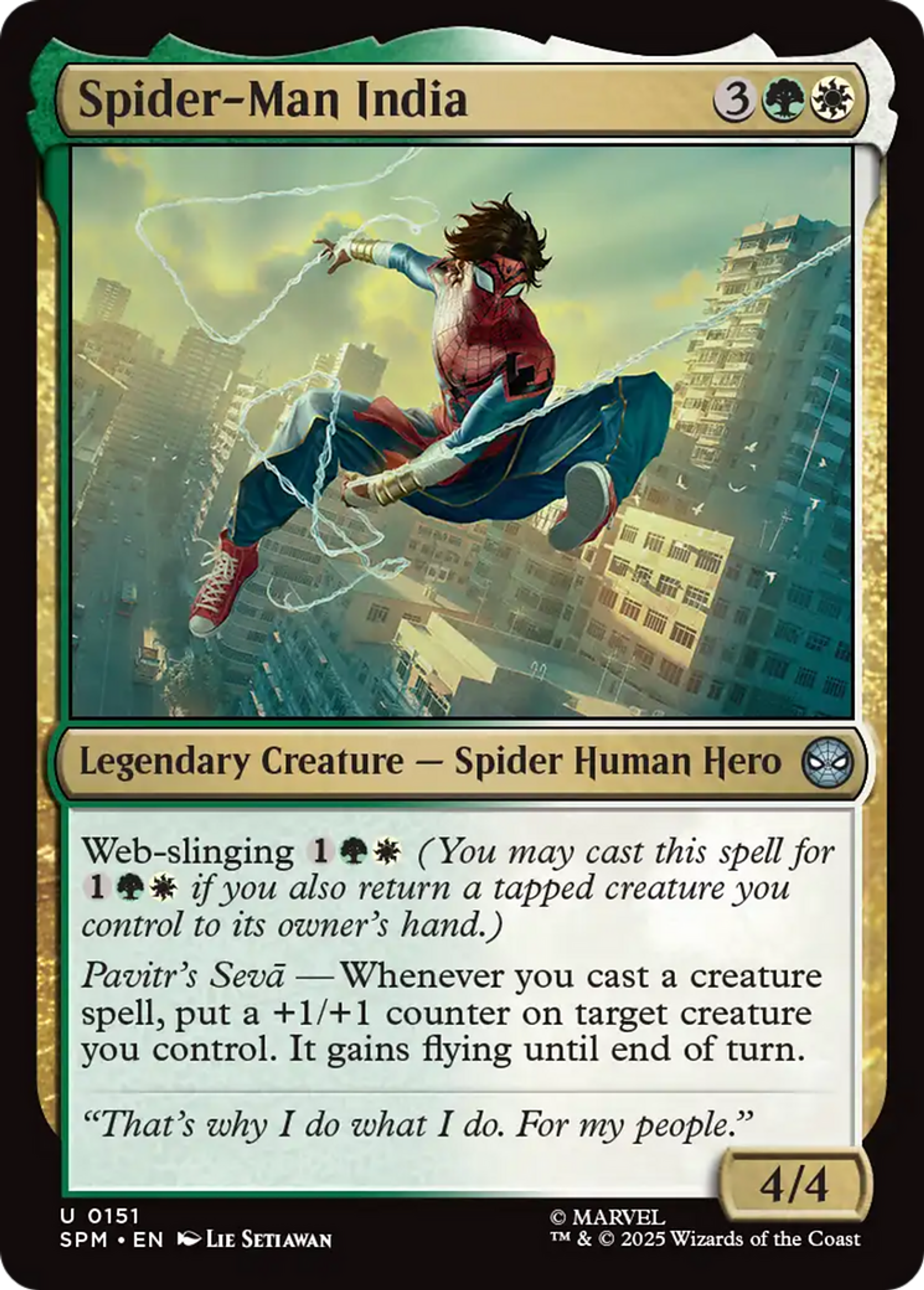 Spider-Man India — Marvel's Spider-Man — Magic: The Gathering