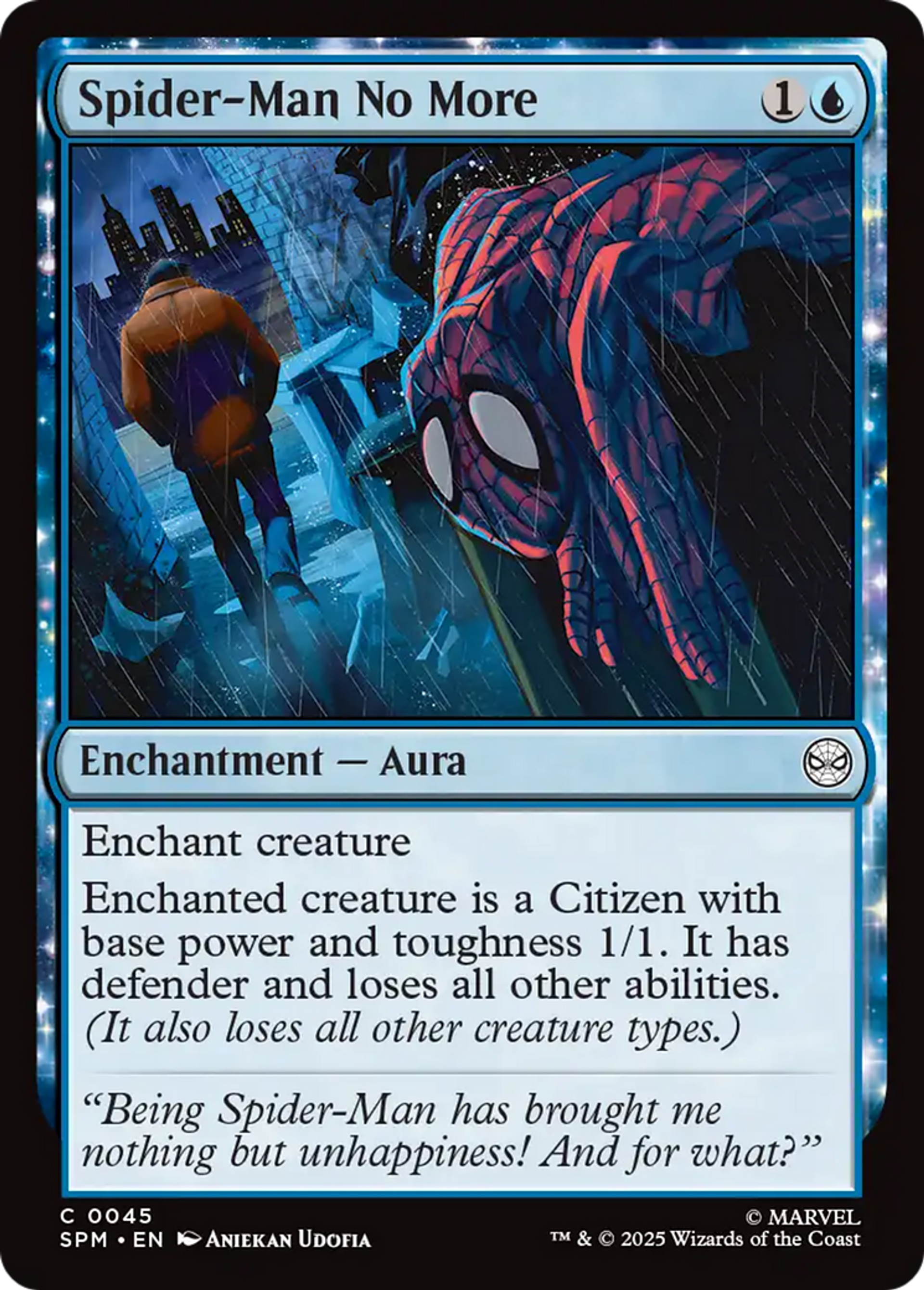 La fin de Spider-Man — Marvel's Spider-Man — Magic: The Gathering