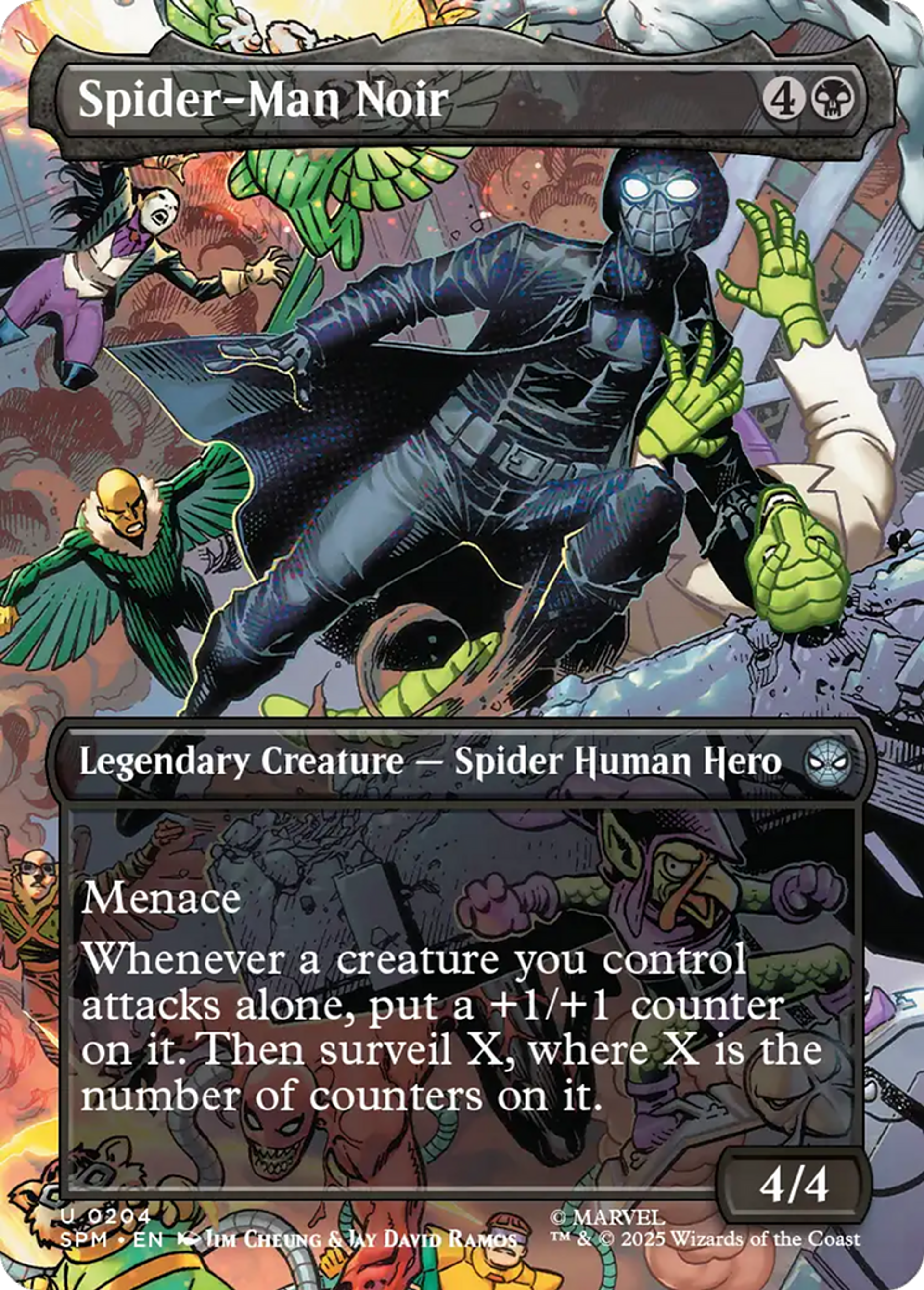 Spider-Man Noir — Marvel's Spider-Man — Magic: The Gathering