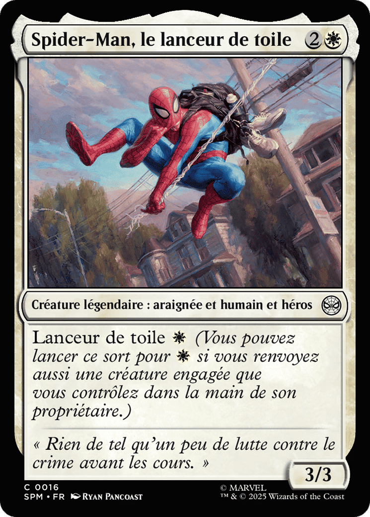 Spider-Man, le lanceur de toile — Marvel's Spider-Man — Magic: The Gathering