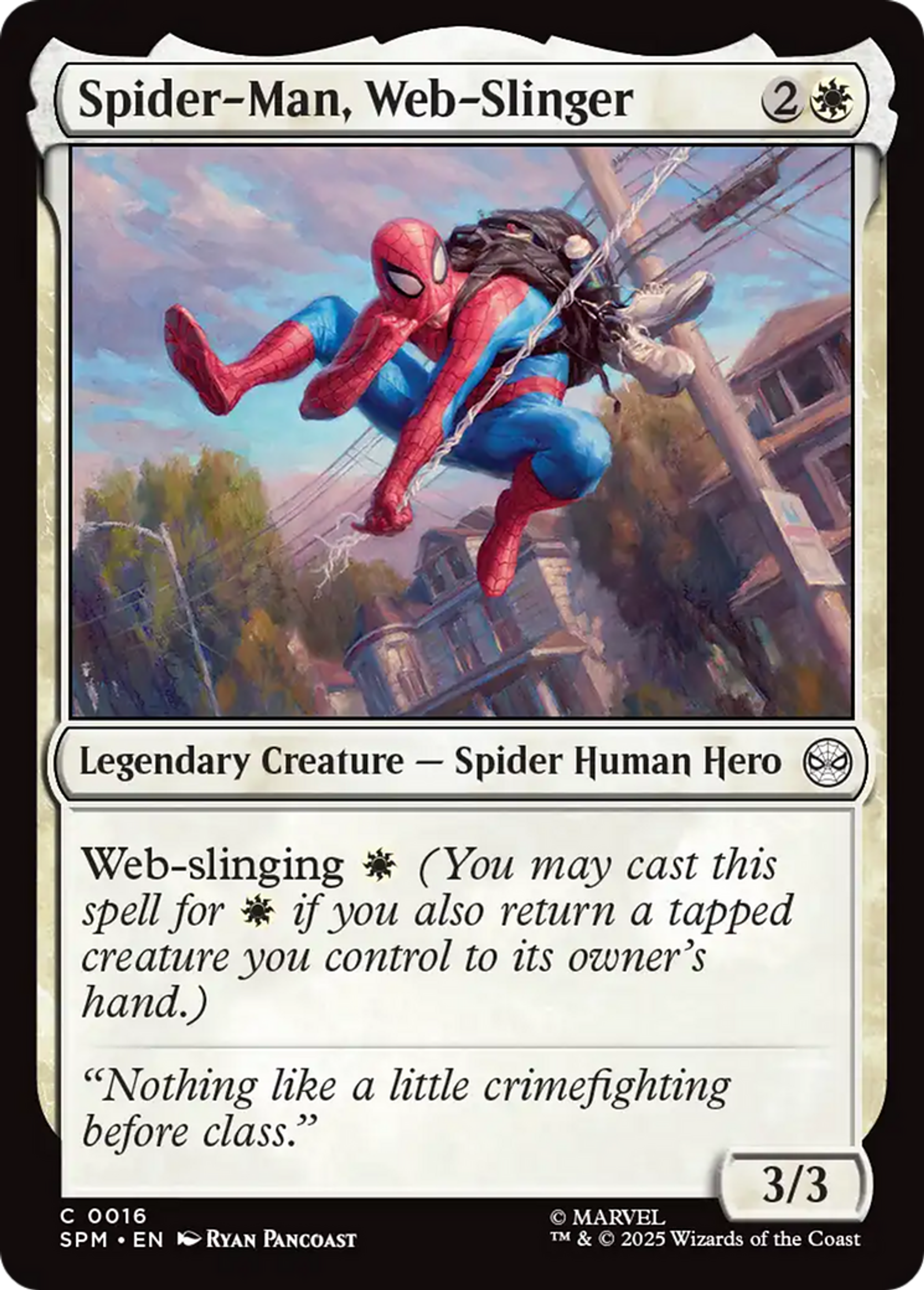 Spider-Man, Web-Slinger — Marvel's Spider-Man — Magic: The Gathering