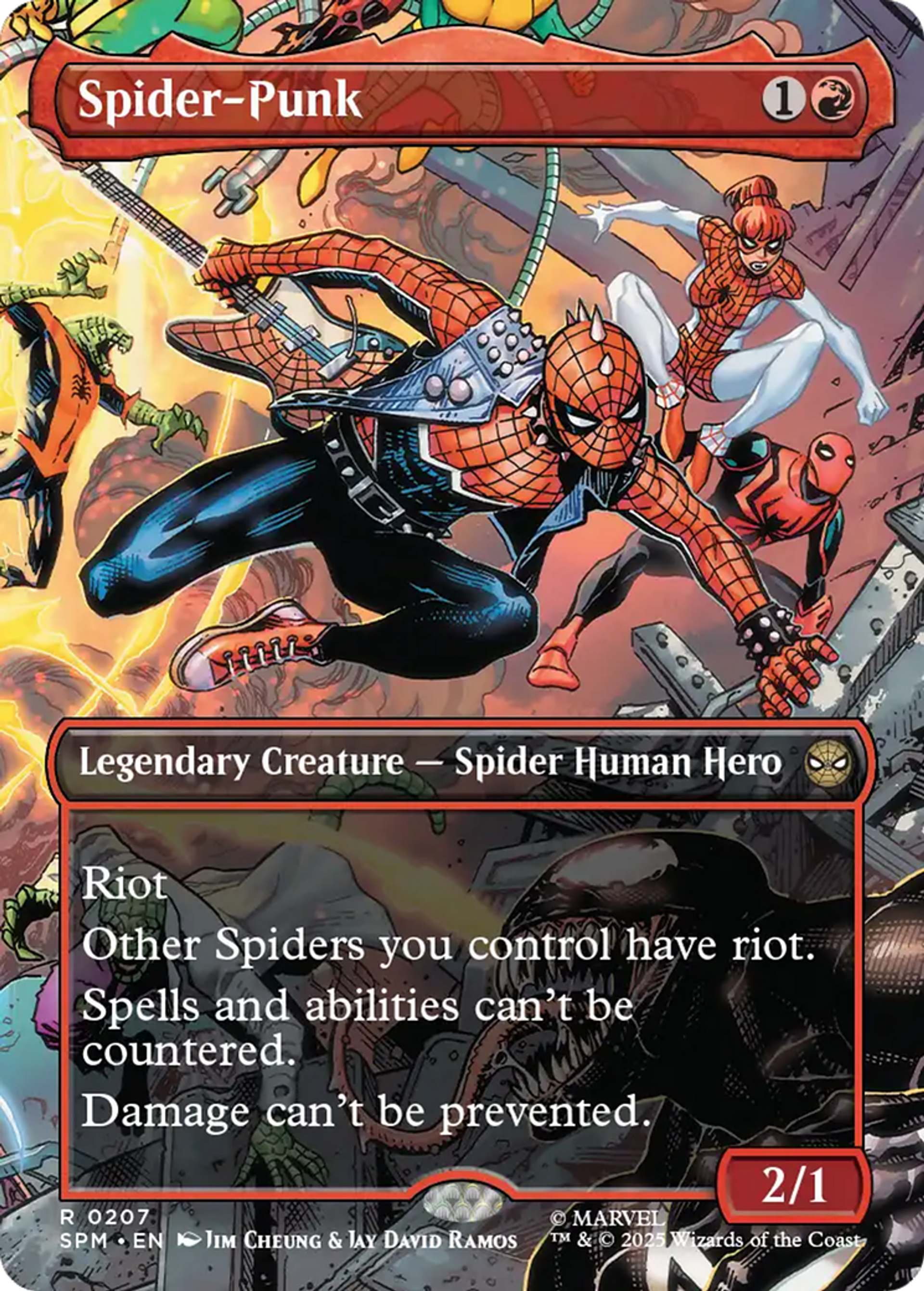 Spider-Punk — Marvel's Spider-Man — Magic: The Gathering