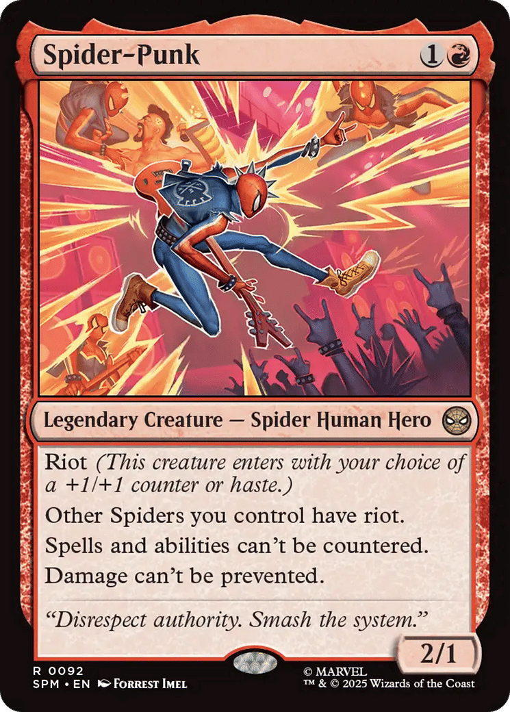 Spider-Punk — Marvel's Spider-Man — Magic: The Gathering