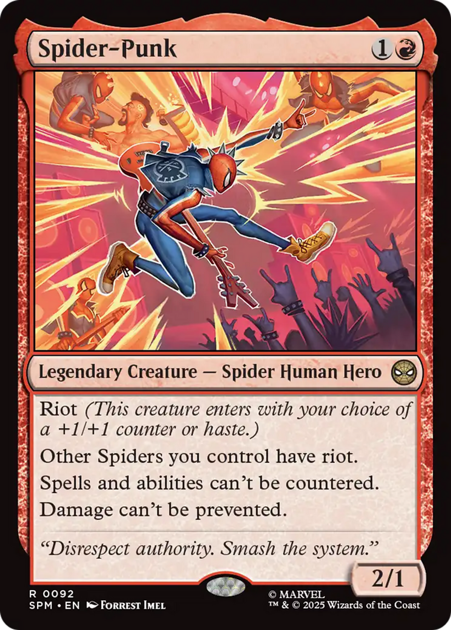 Spider-Punk — Marvel's Spider-Man — Magic: The Gathering