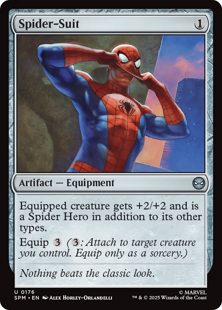 Spider-Suit — Marvel's Spider-Man — Magic: The Gathering