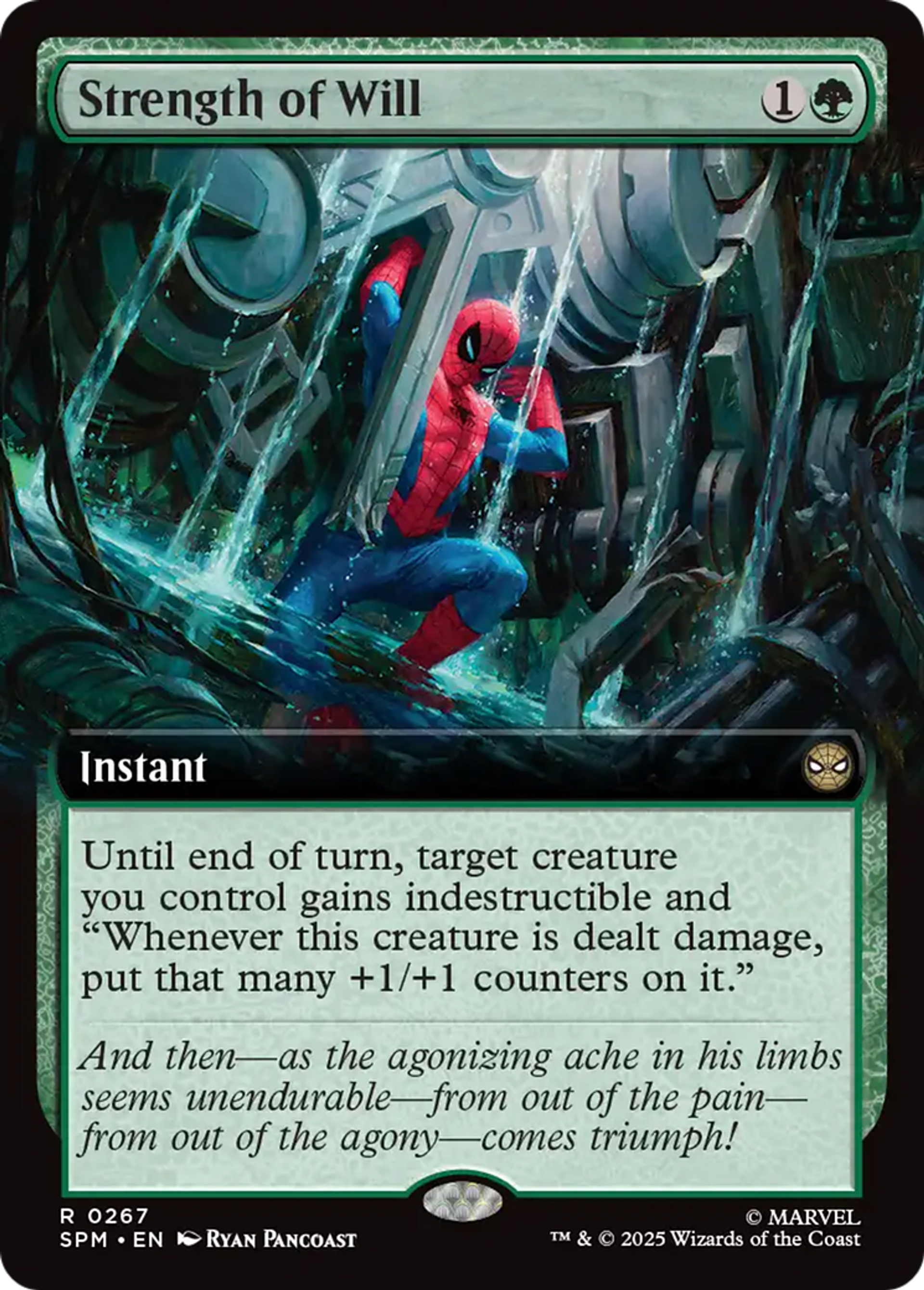 Effort de volonté — Marvel's Spider-Man — Magic: The Gathering