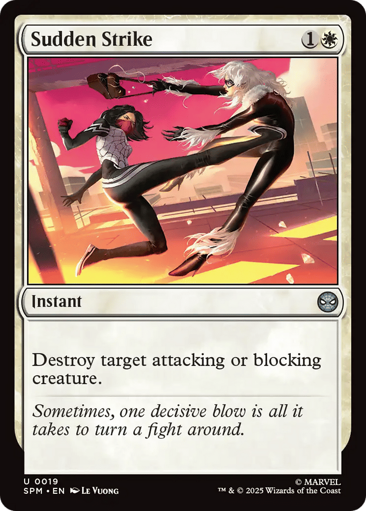 Sudden Strike — Marvel's Spider-Man — Magic: The Gathering
