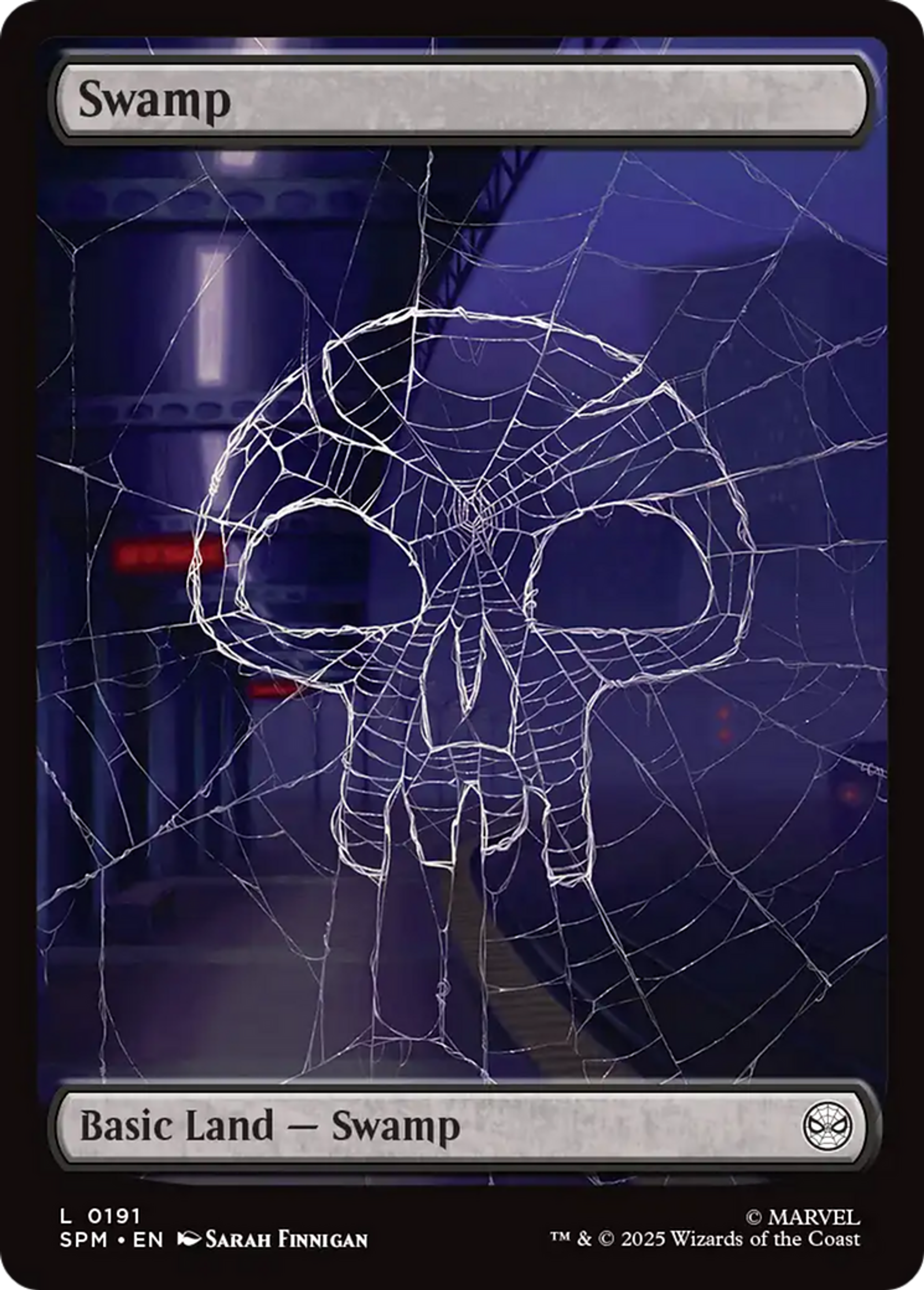 Swamp — Marvel's Spider-Man — Magic: The Gathering
