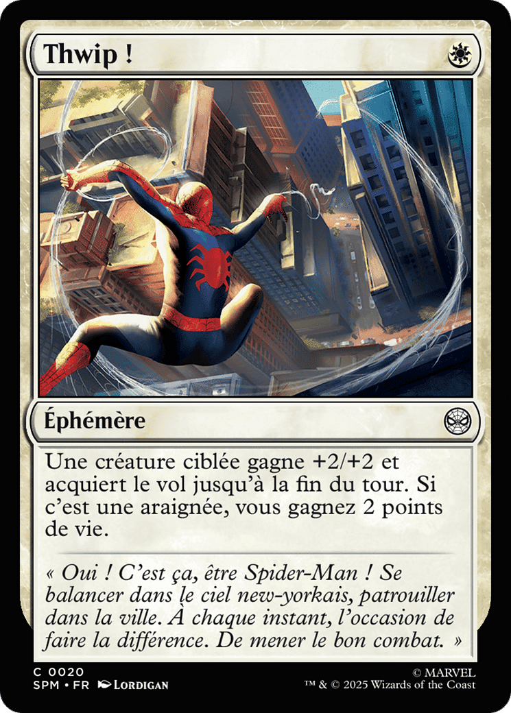 Thwip ! — Marvel's Spider-Man — Magic: The Gathering