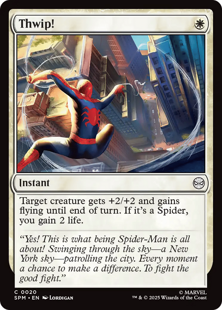 Thwip! — Marvel's Spider-Man — Magic: The Gathering