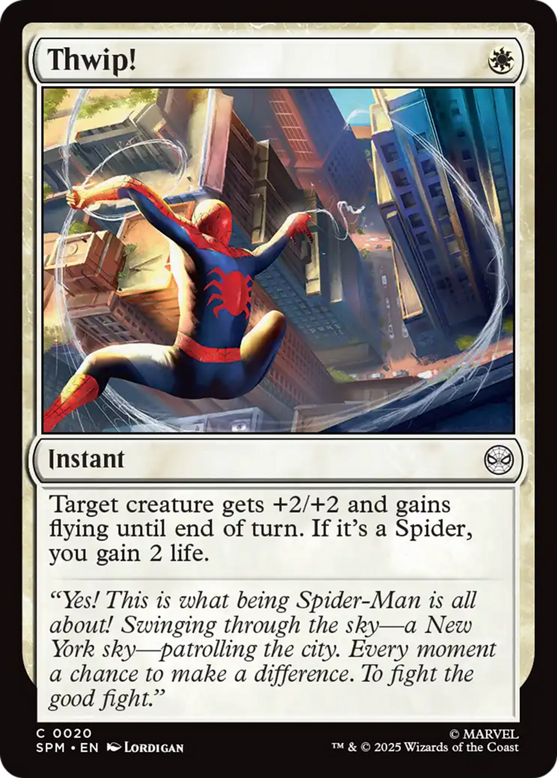 Thwip! — Marvel's Spider-Man — Magic: The Gathering