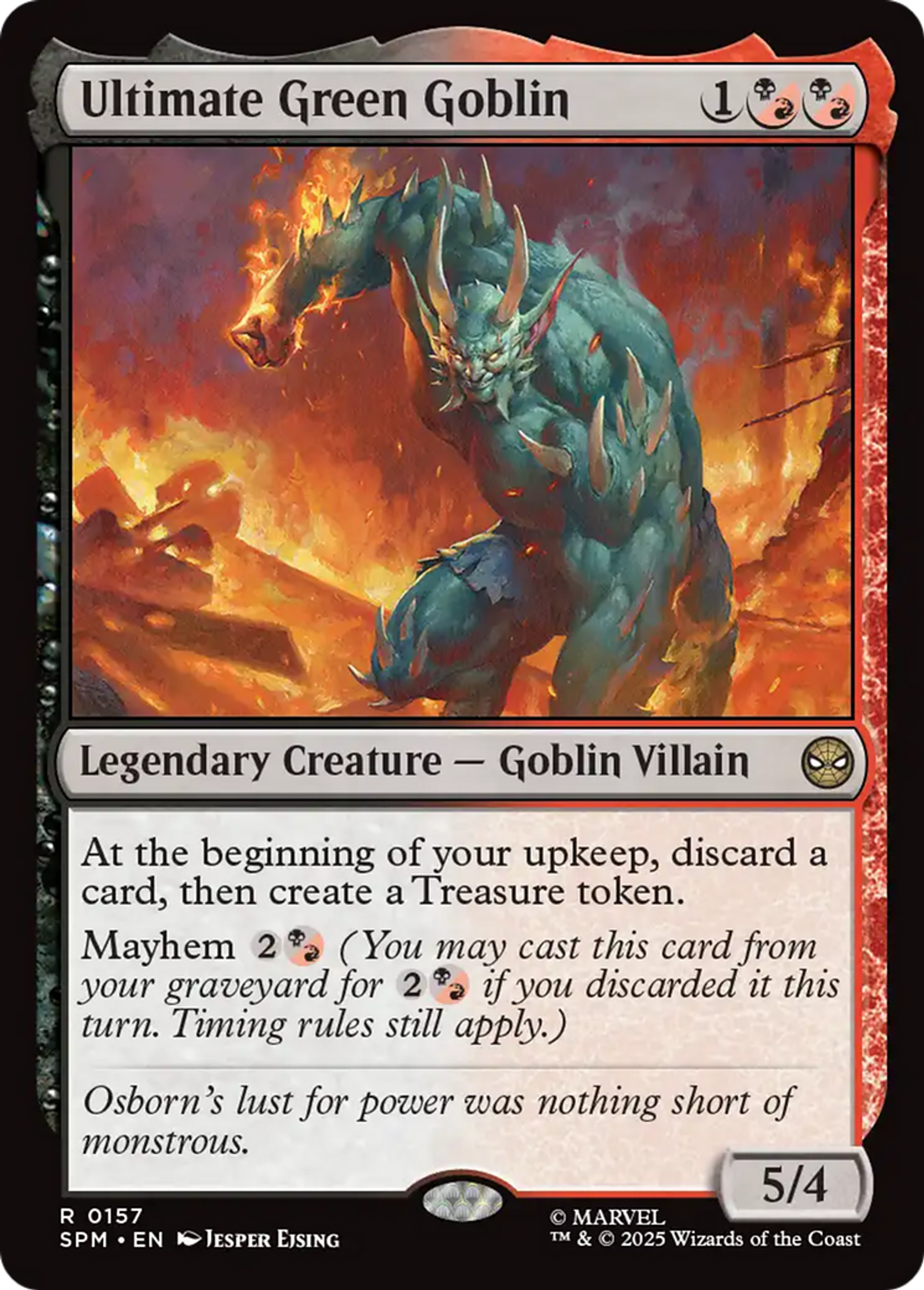 Ultimate Green Goblin — Marvel's Spider-Man — Magic: The Gathering