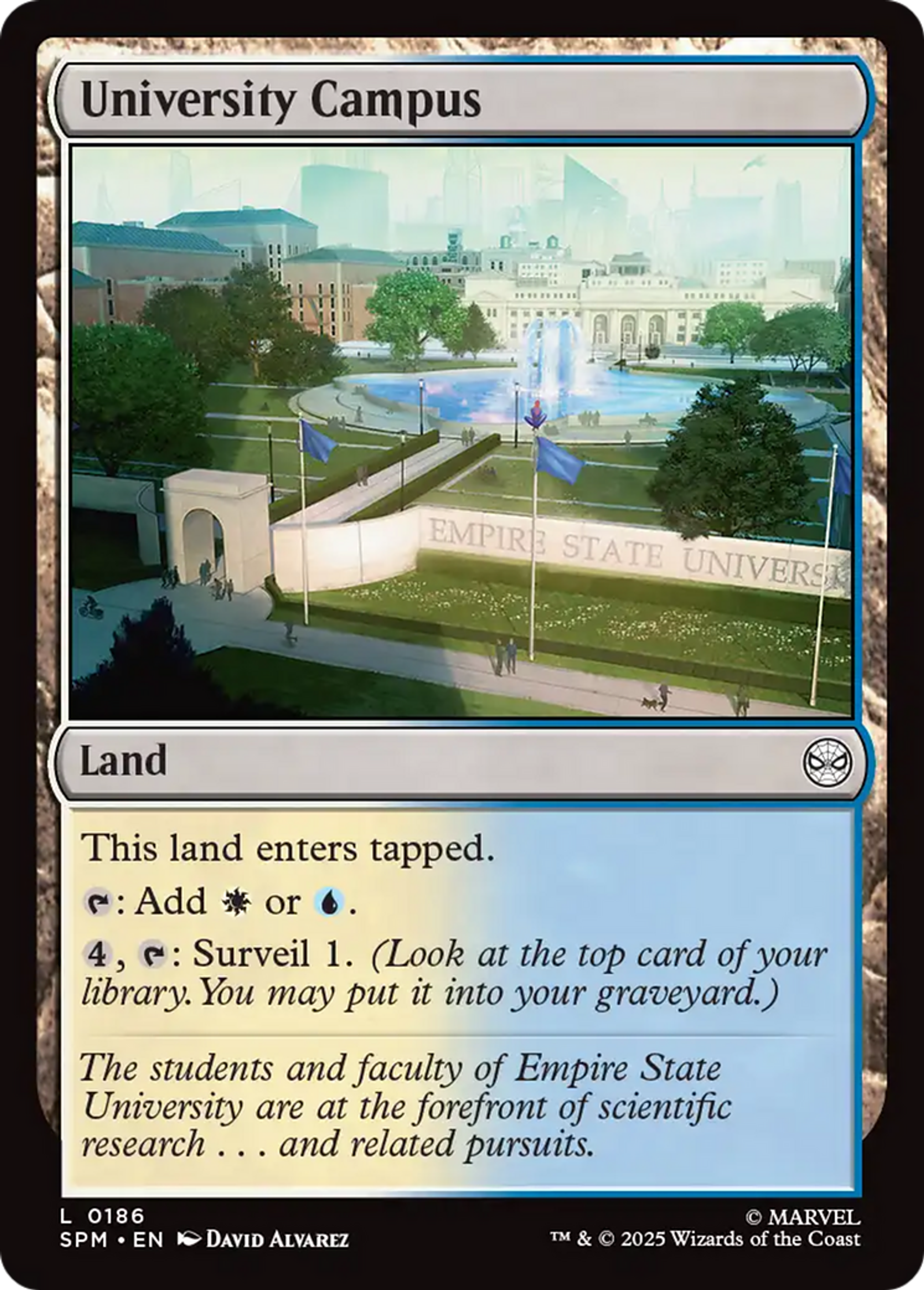 University Campus — Marvel's Spider-Man — Magic: The Gathering