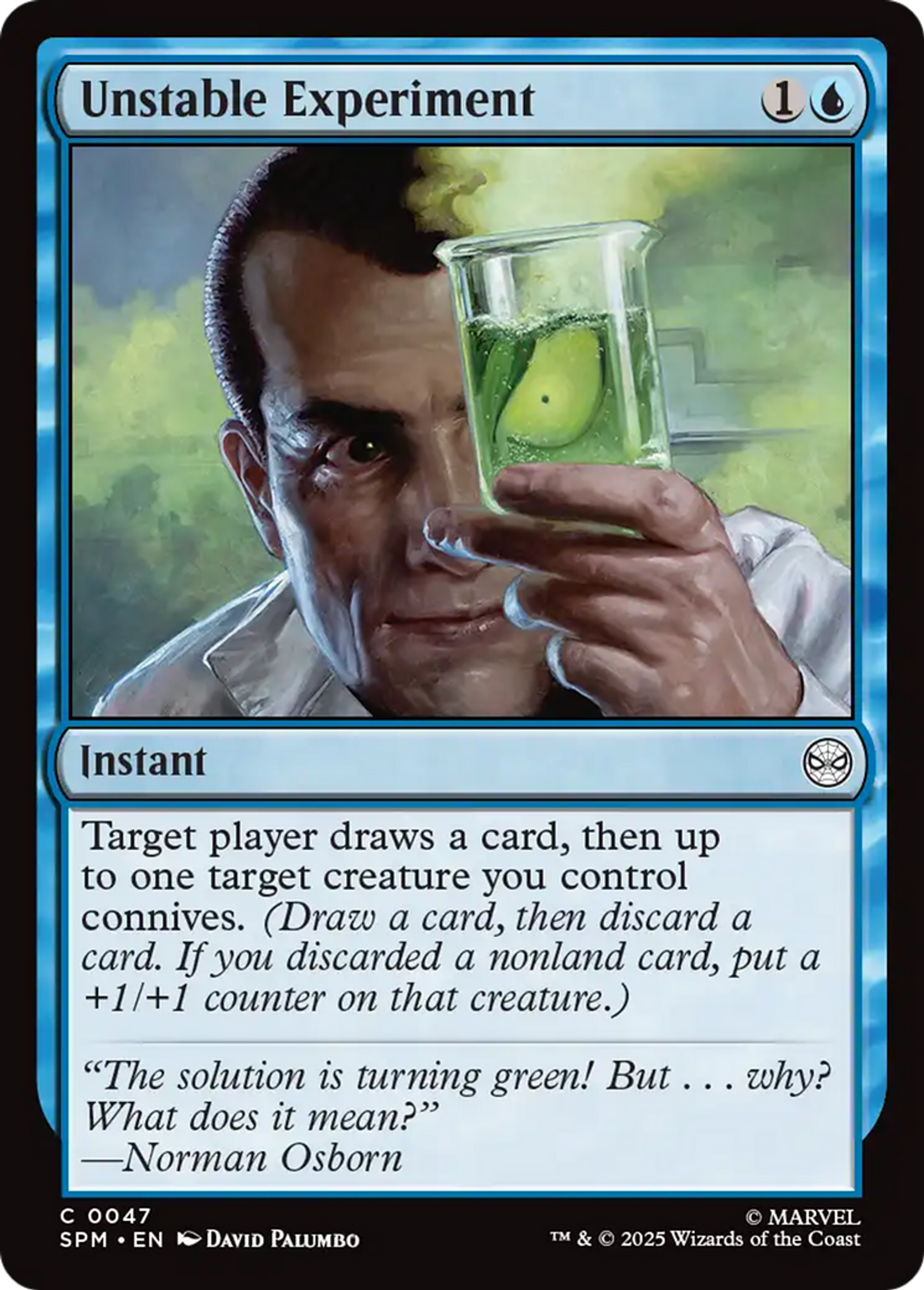 Unstable Experiment — Marvel's Spider-Man — Magic: The Gathering