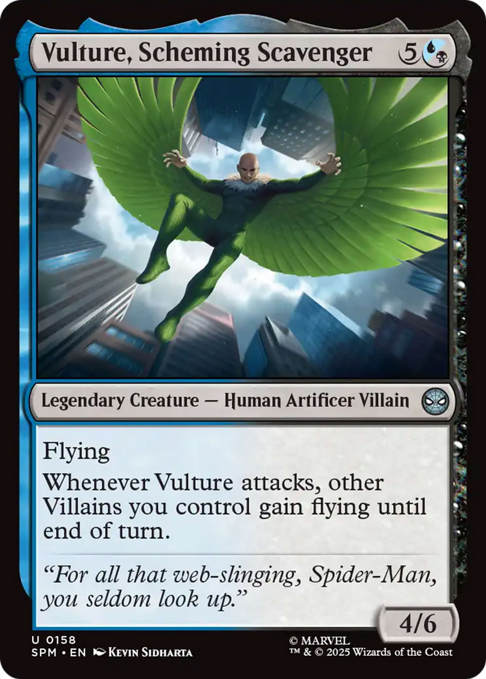 Vulture, Scheming Scavenger — Marvel's Spider-Man — Magic: The Gathering