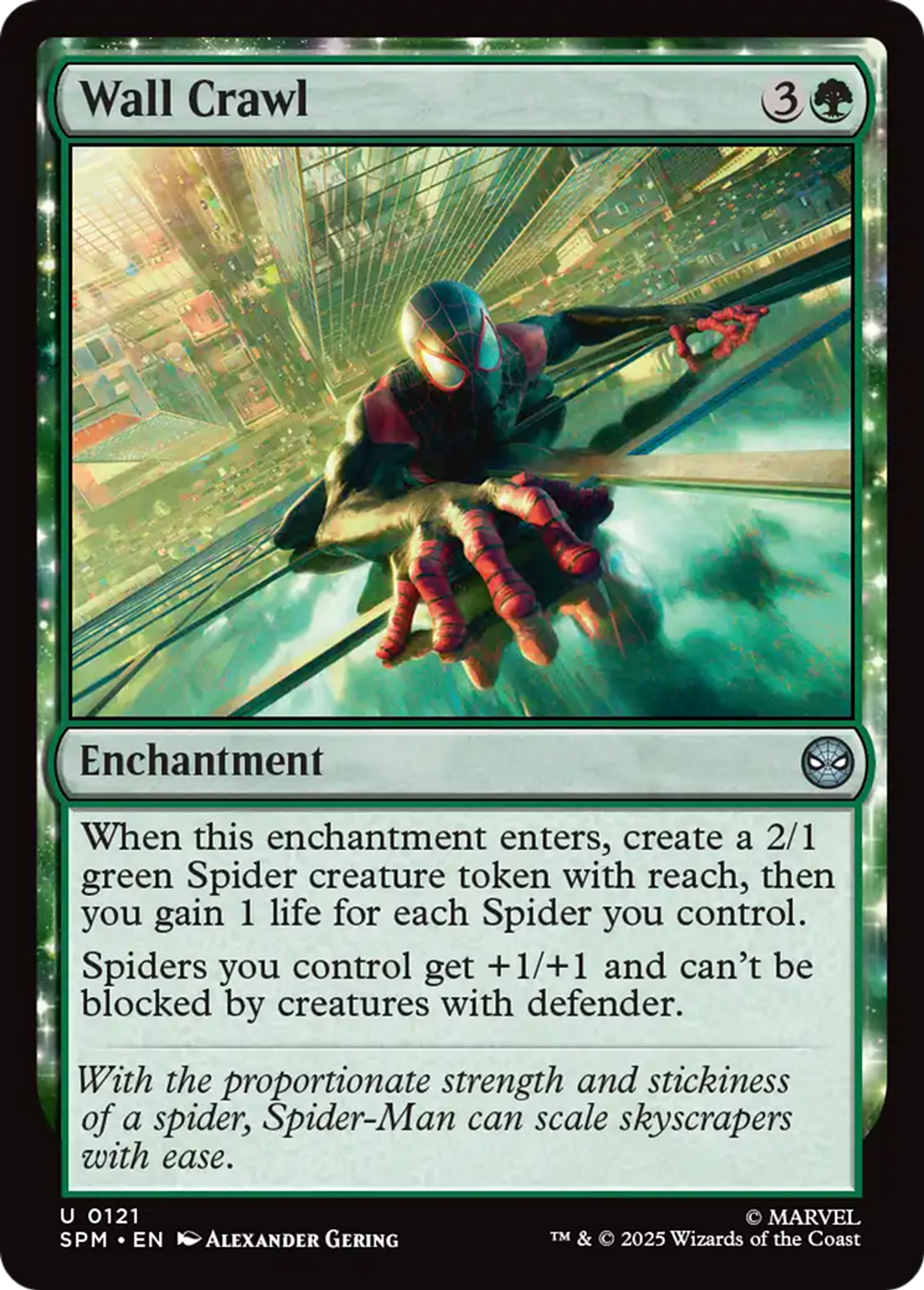 Grimper aux murs — Marvel's Spider-Man — Magic: The Gathering