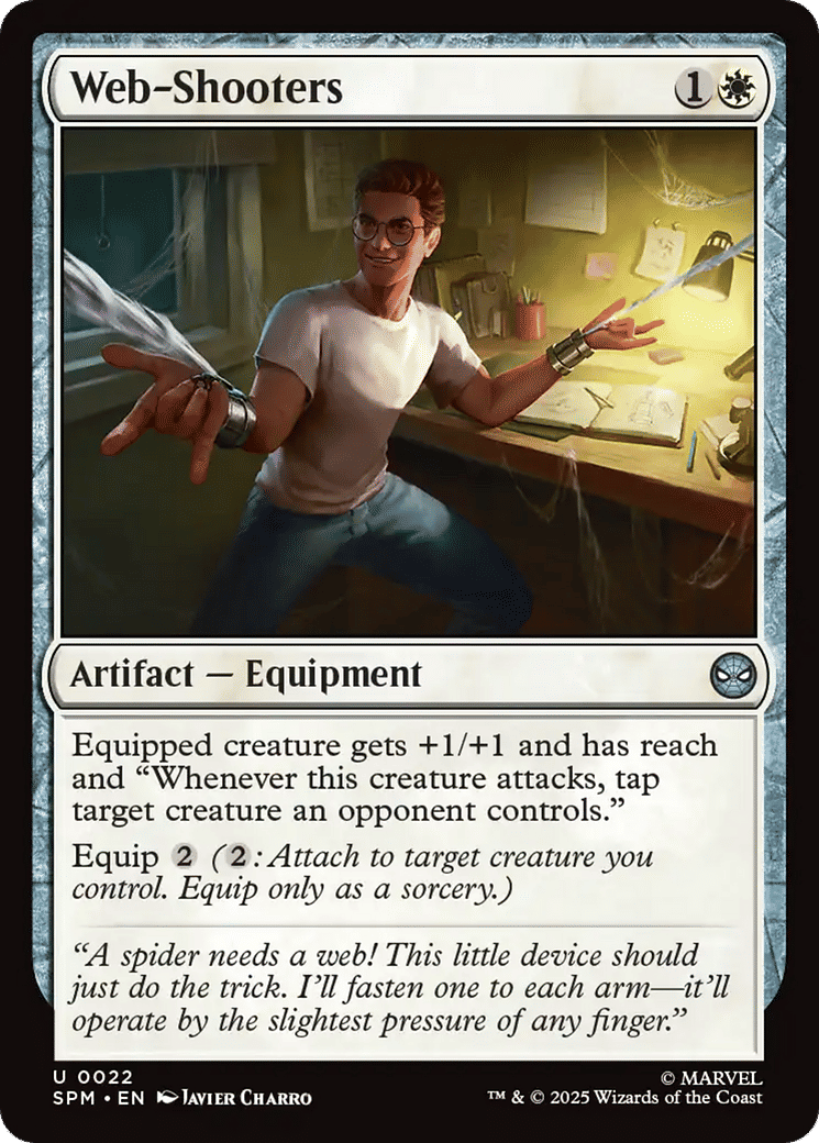 Web-Shooters — Marvel's Spider-Man — Magic: The Gathering