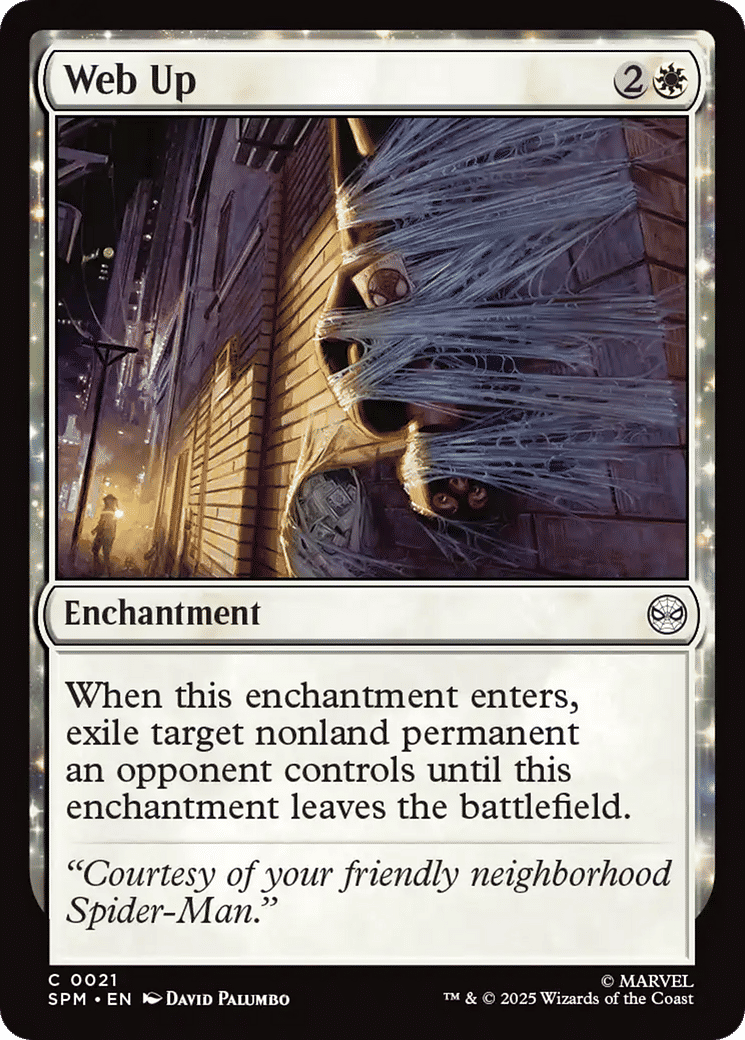 Web Up — Marvel's Spider-Man — Magic: The Gathering