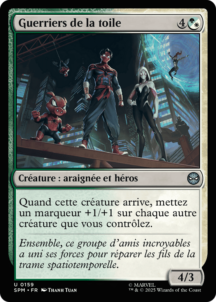 Guerriers de la toile — Marvel's Spider-Man — Magic: The Gathering