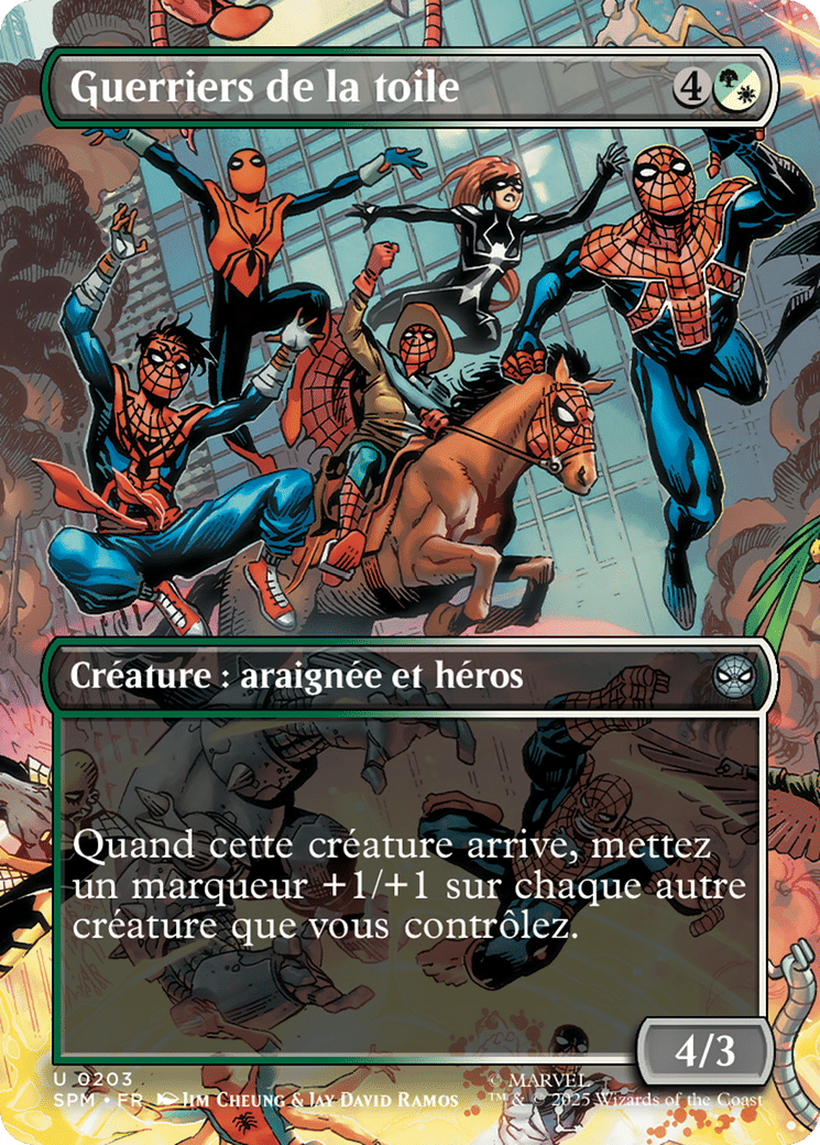 Guerriers de la toile — Marvel's Spider-Man — Magic: The Gathering