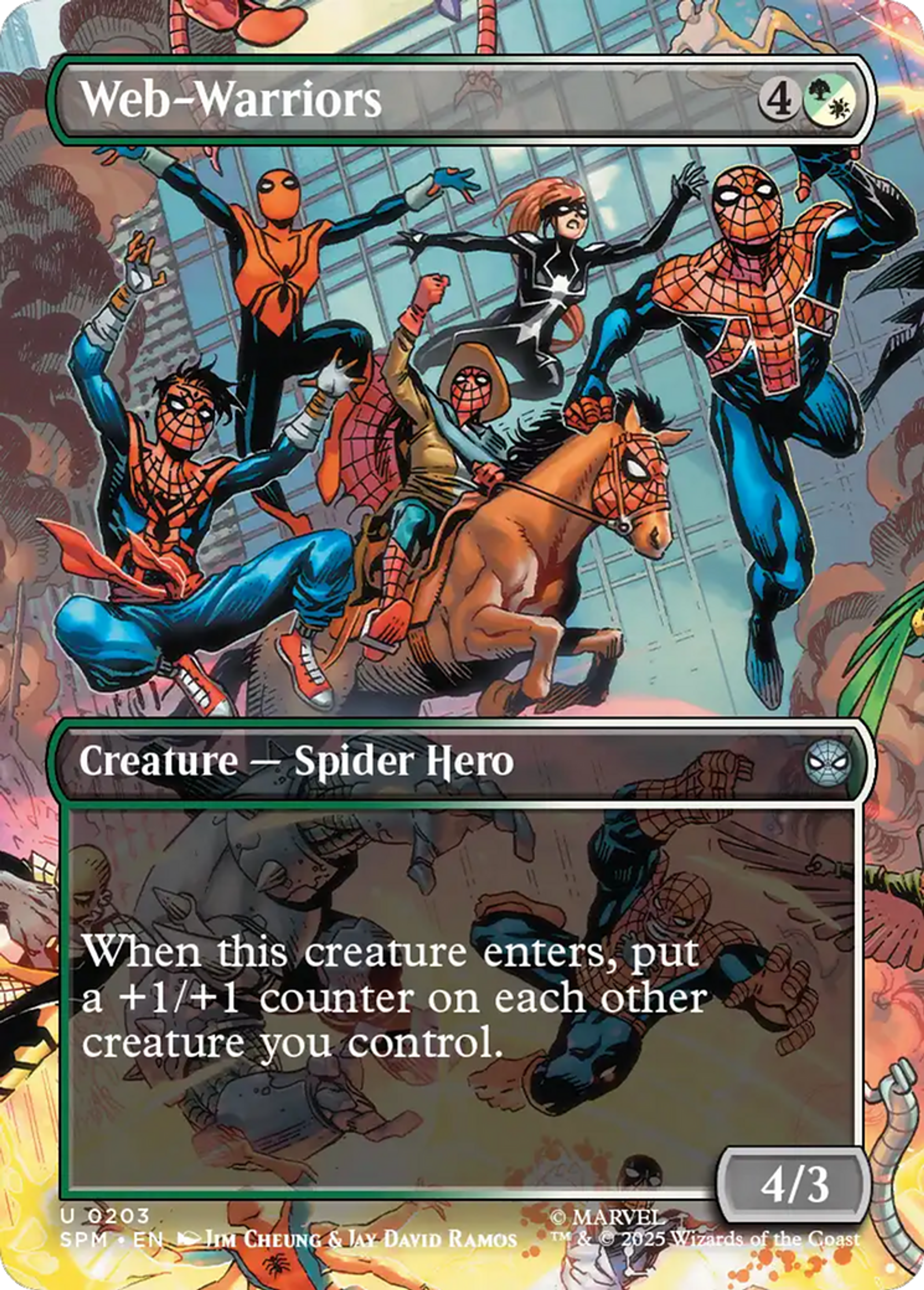Web-Warriors — Marvel's Spider-Man — Magic: The Gathering