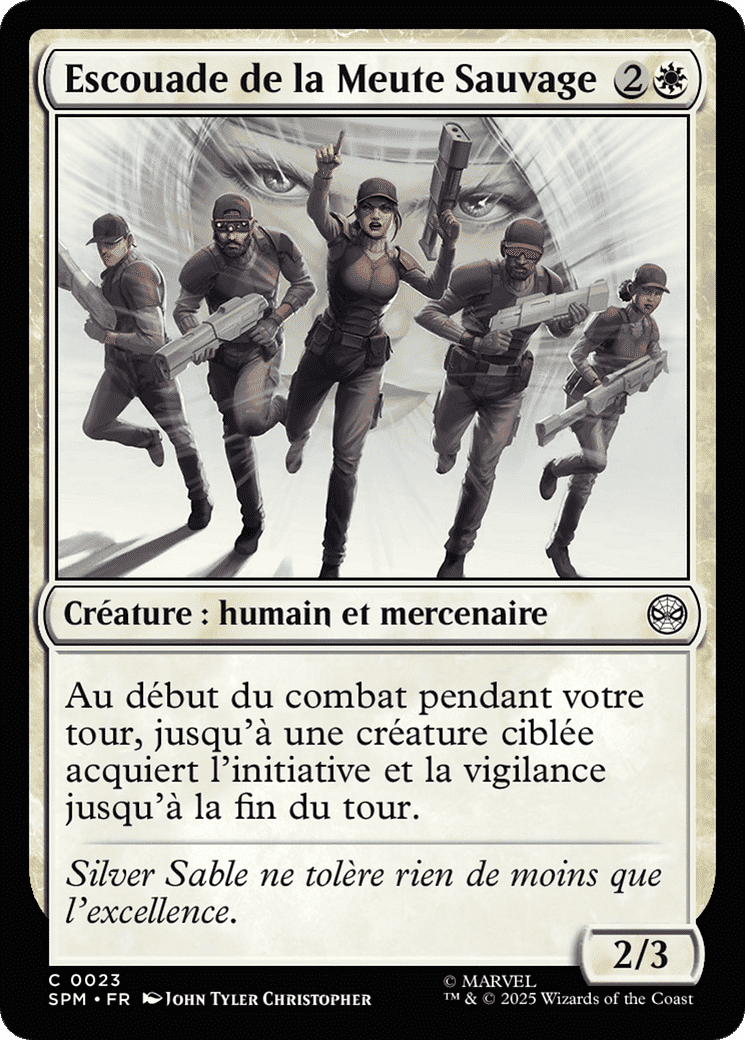 Escouade de la Meute Sauvage — Marvel's Spider-Man — Magic: The Gathering