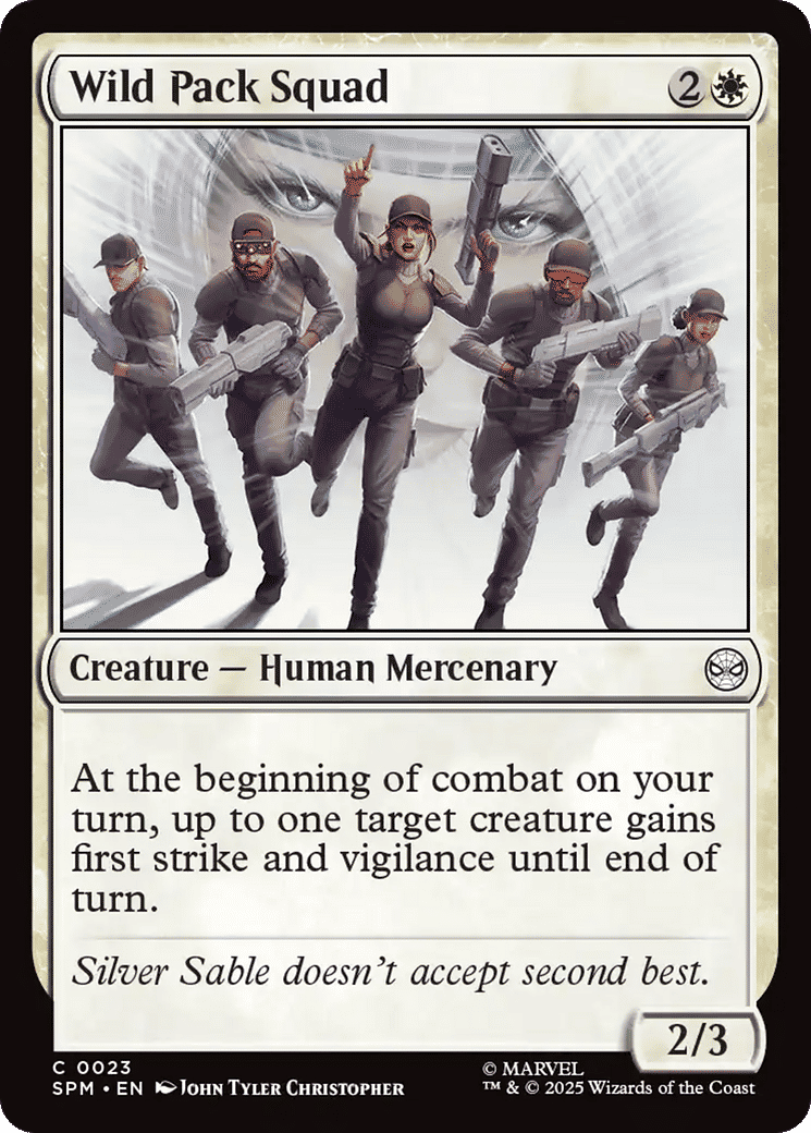 Wild Pack Squad — Marvel's Spider-Man — Magic: The Gathering