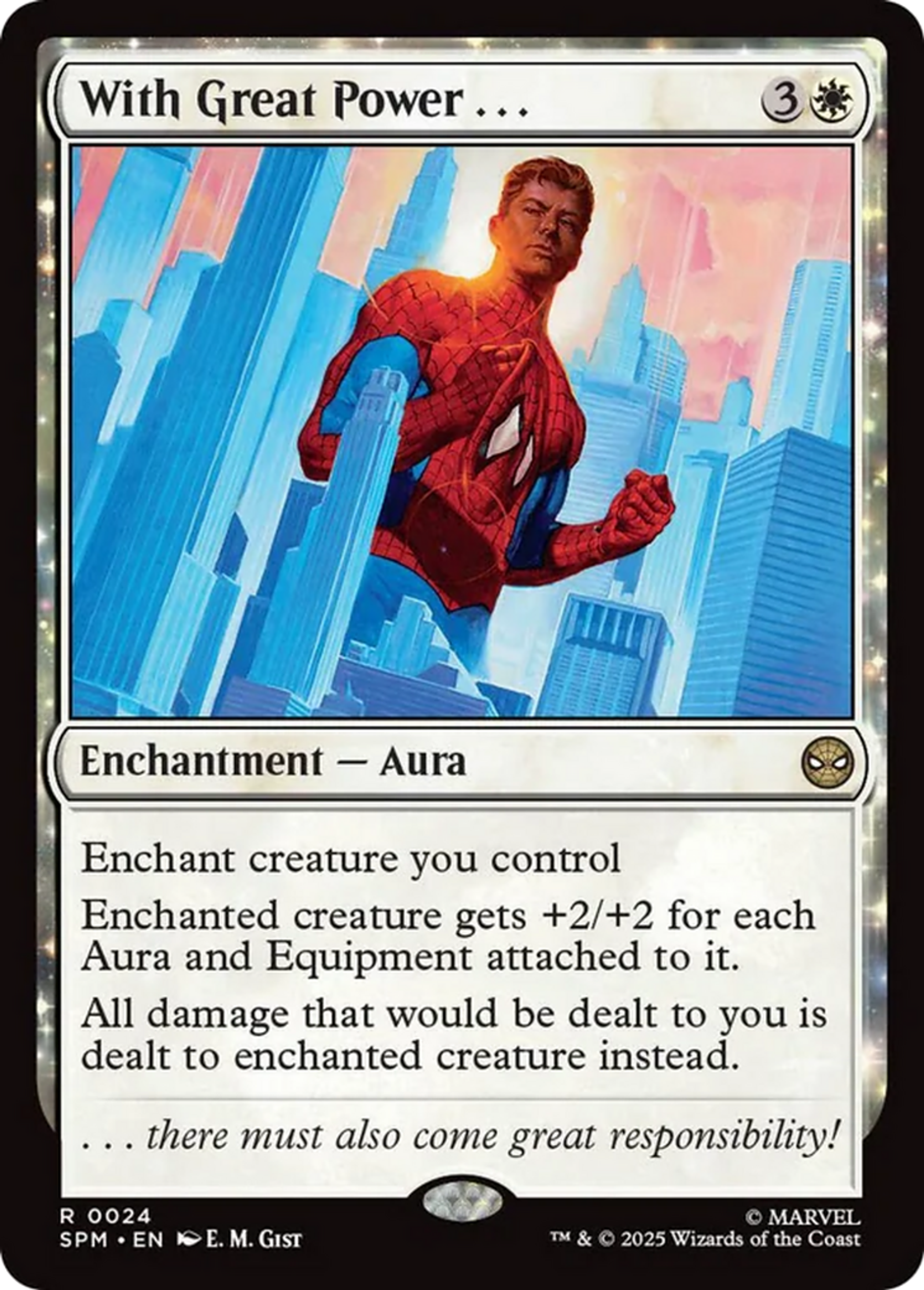 Un grand pouvoir... — Marvel's Spider-Man — Magic: The Gathering