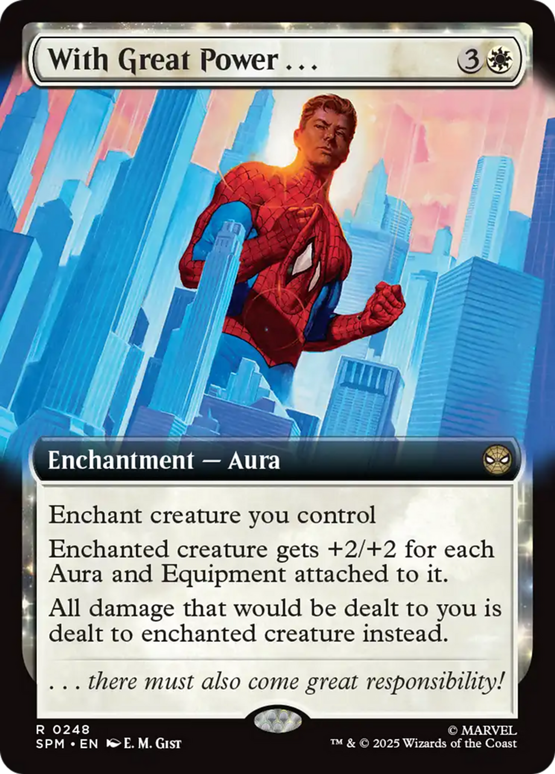 Un grand pouvoir... — Marvel's Spider-Man — Magic: The Gathering