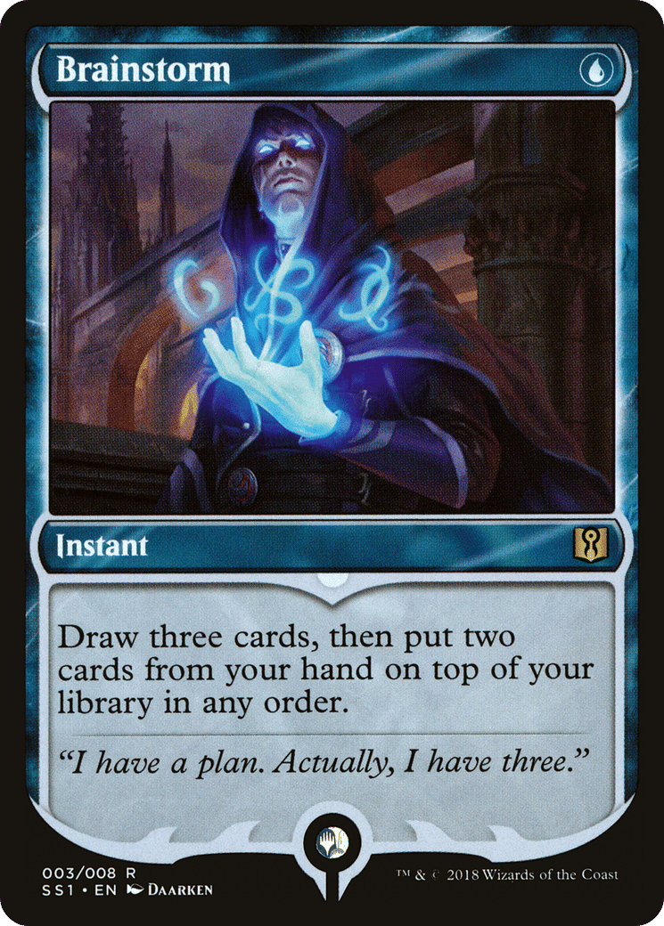 Brainstorm — Signature Spellbook: Jace — Magic: The Gathering