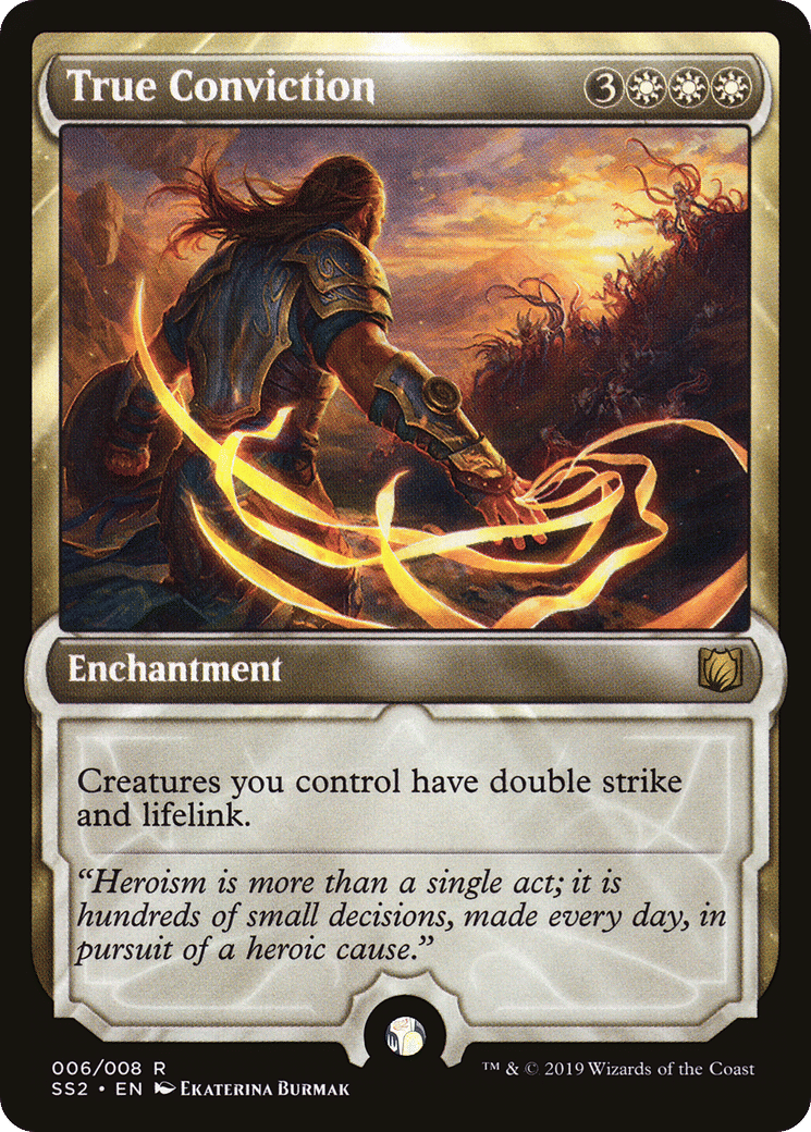 True Conviction — Signature Spellbook: Gideon — Magic: The Gathering