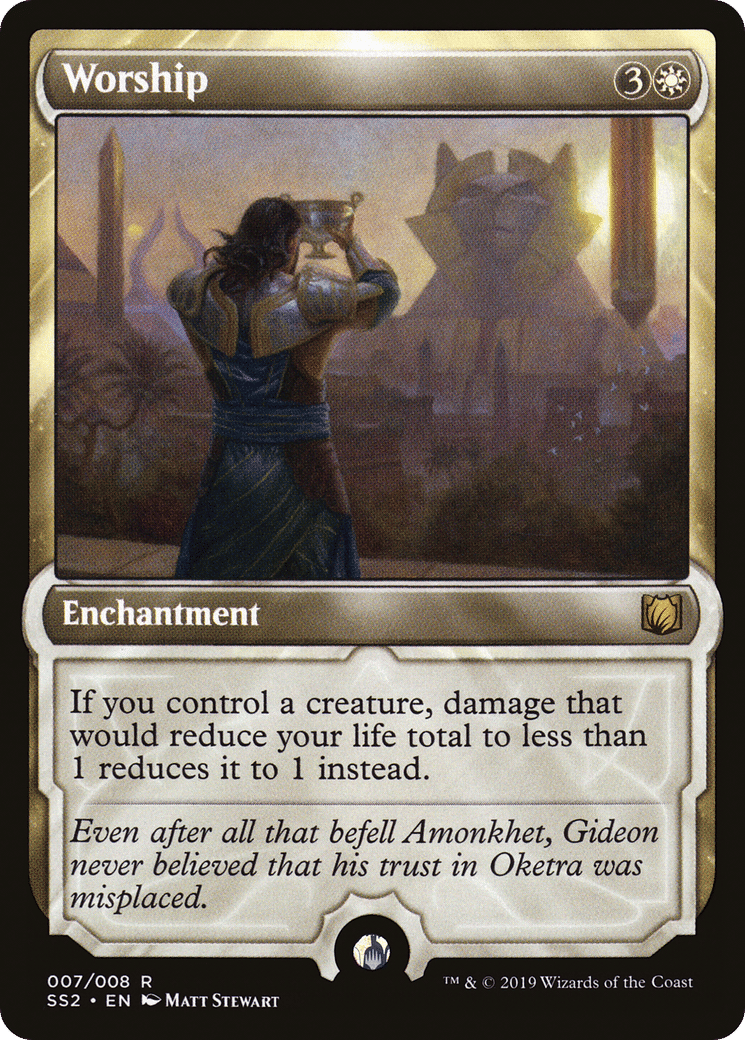 Worship — Signature Spellbook: Gideon — Magic: The Gathering